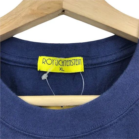 Uniqlo Vtg ROY LICHTENSTEIN GRAFFITI Pop Art Tee Shirt Strip Comic Size US L / EU 52-54 / 3 - 3 Thumbnail