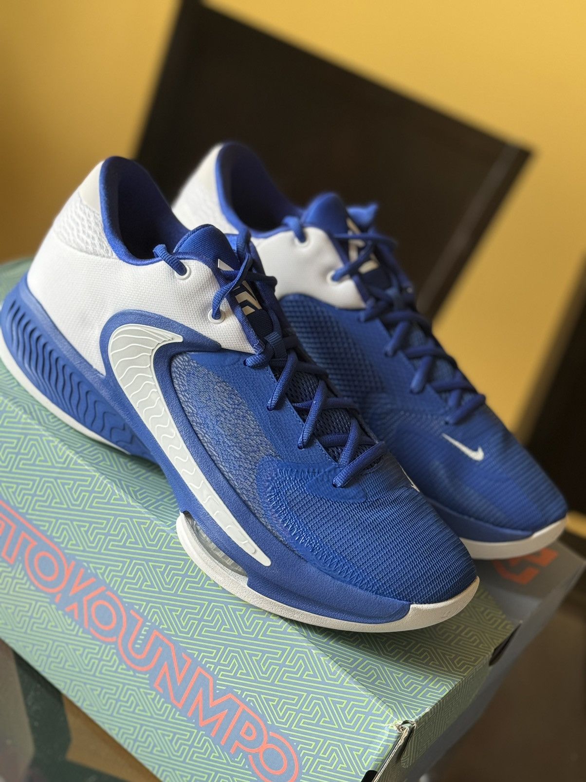 Nike Nike Zoom Freak 4 TB Low Game Royal size 13 Size US 13 / EU 46 - 6 Thumbnail