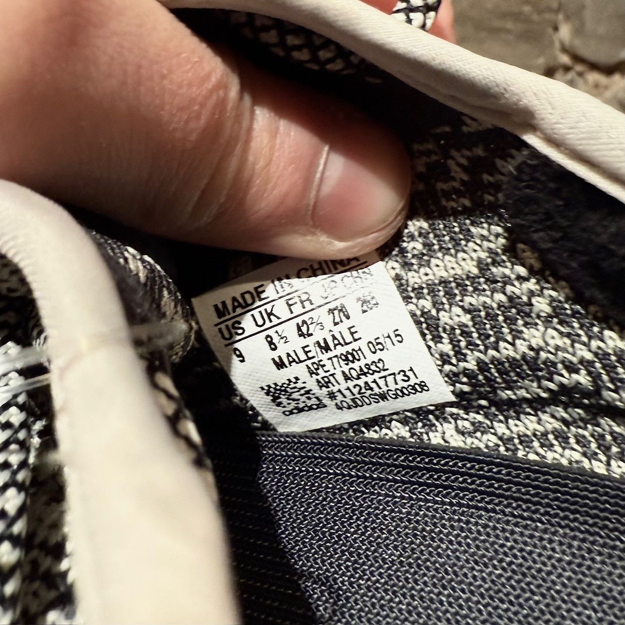 Adidas Yeezy Turtle Dove Size Tag Adidas Yeezy Boost 350 V1 Turtle Dove  (2015) 100% Authentic