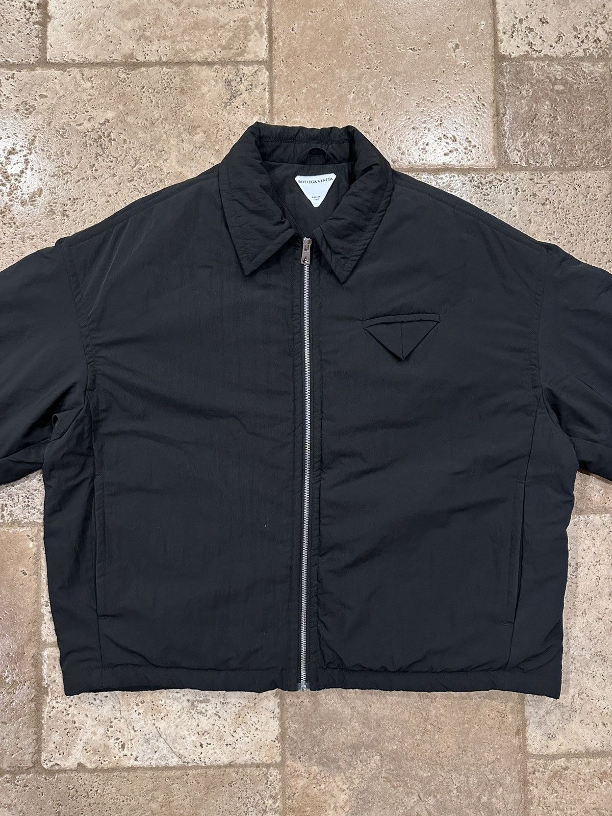 Bottega Veneta Bottega Veneta Tech Nylon Blouson Zip Padded Twill Jacket Size US XL / EU 56 / 4 - 6 Thumbnail