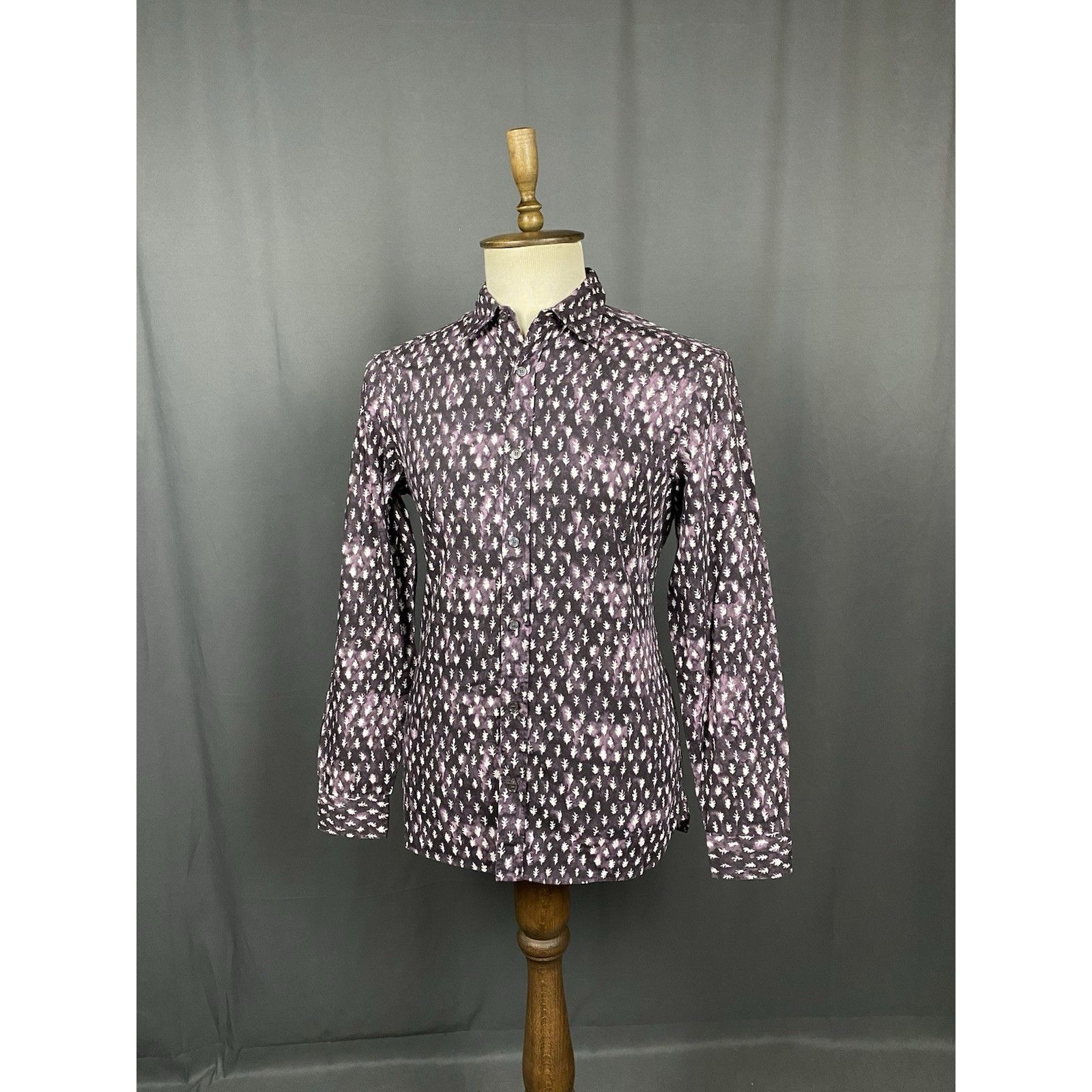 Burberry MINT! Burberry Brit Men's Purple Longsleeve Shirt Size M Size US M / EU 48-50 / 2 - 5 Thumbnail