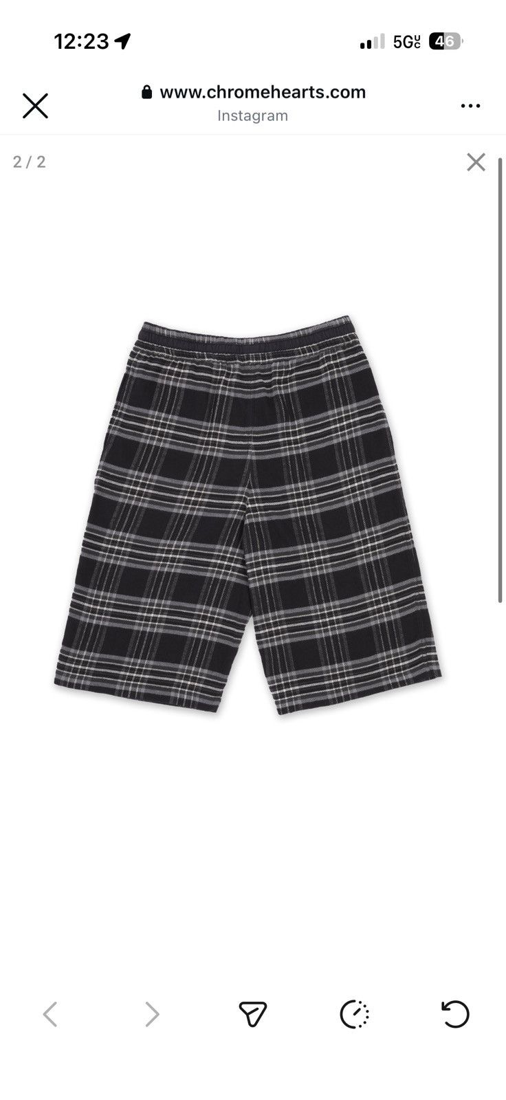 Chrome Hearts Chrome hearts after school shorts Size US 34 / EU 50 - 3 Thumbnail
