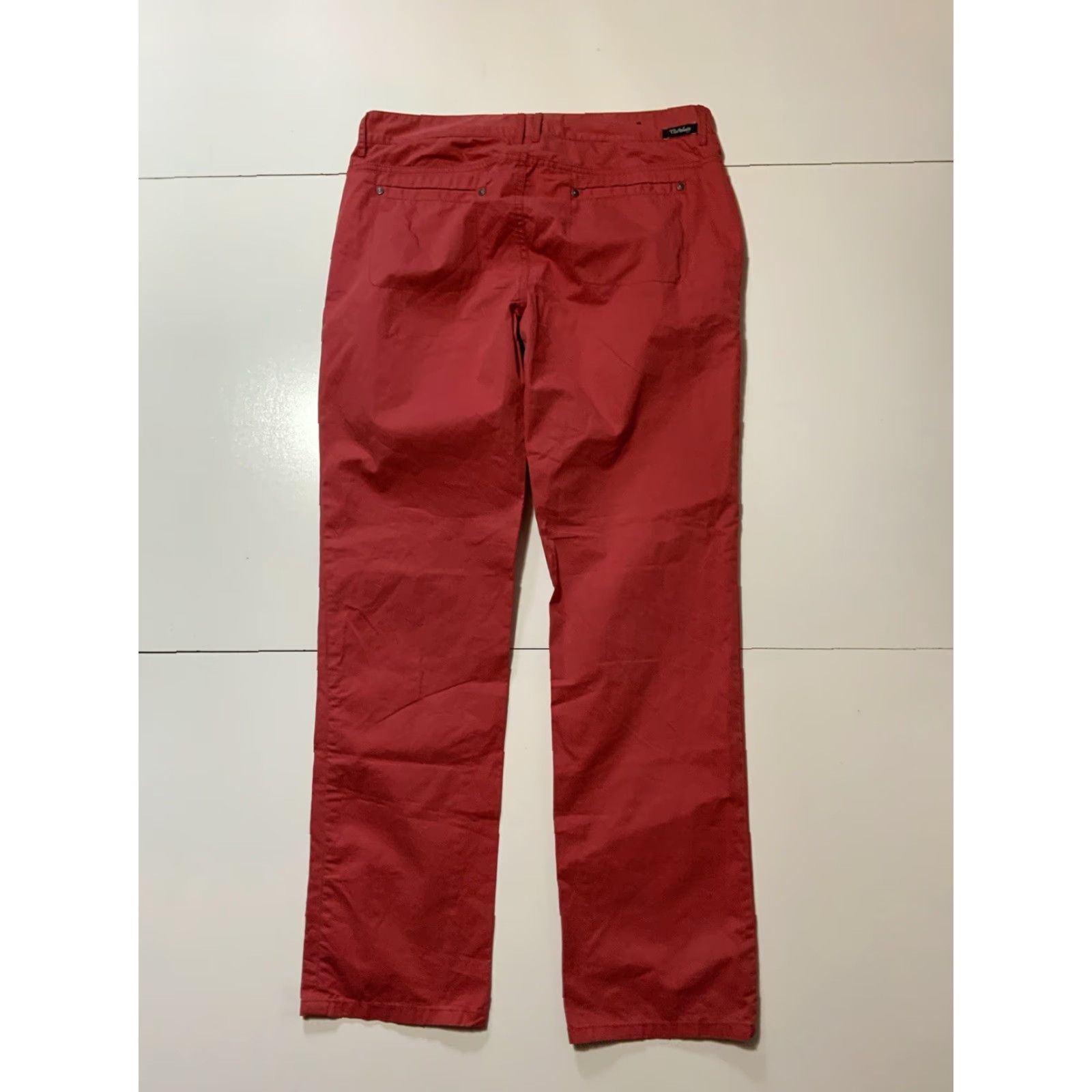 Vintage Civil Society Salmon Coral Pink Slim Straight Chino Flat Front Pants Sz. 36 Size US 36 / EU 52 - 3 Thumbnail