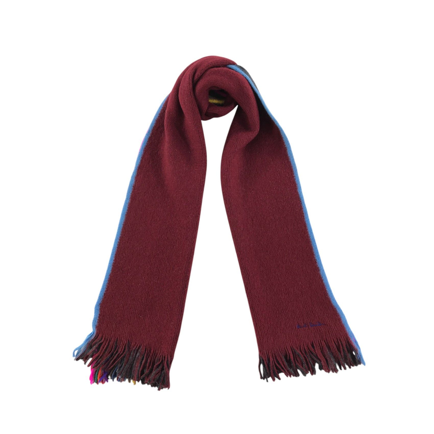 Paul Smith × Vintage Paul Smith Scarf / Muffler / Neckwear - WW2428 Size ONE SIZE - 1 Thumbnail