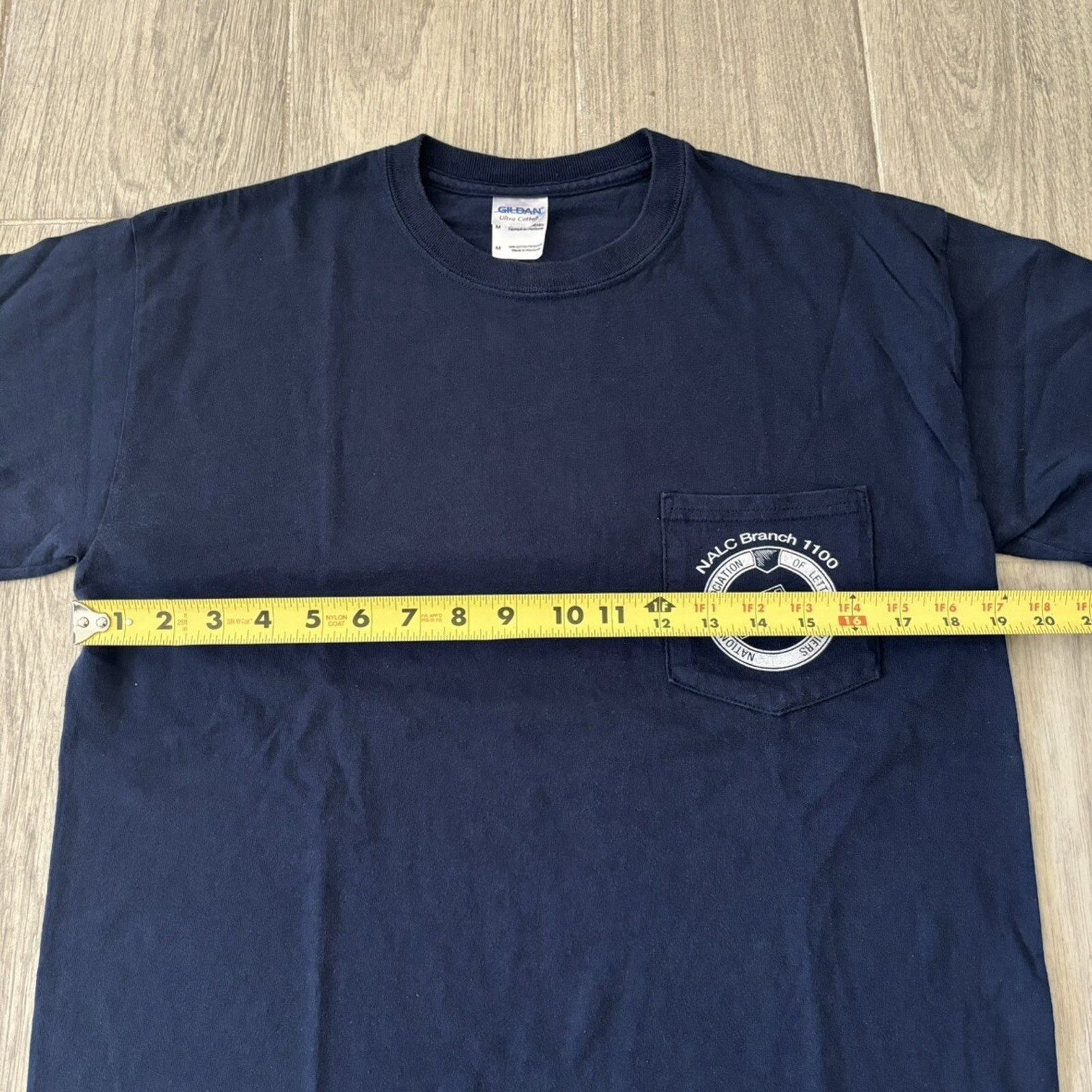 Gildan Jeff Keane Food Drive Men’s Medium Tan Cotton Pocket Tee Size US M / EU 48-50 / 2 - 8 Thumbnail