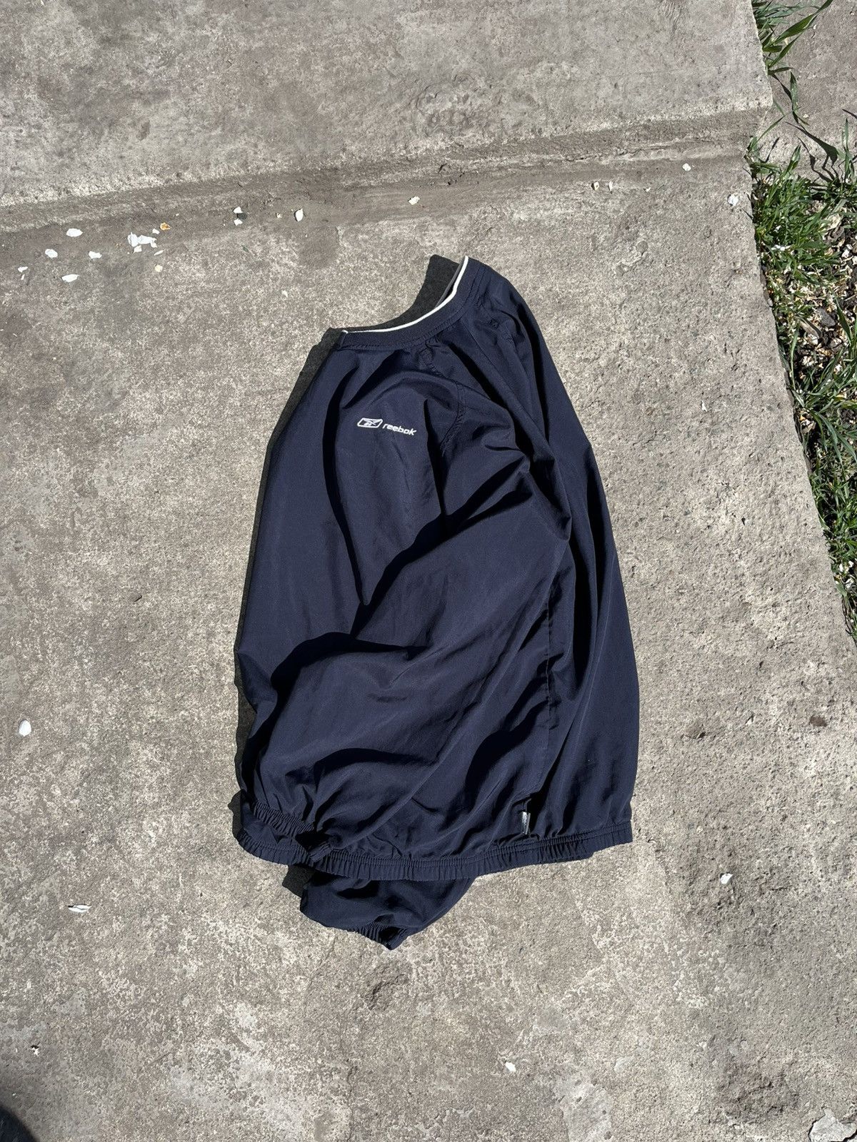 Reebok 💣REEBOK VINTAGE NYLON Y2K SWEATSHIRT Size US L / EU 52-54 / 3 - 3 Thumbnail