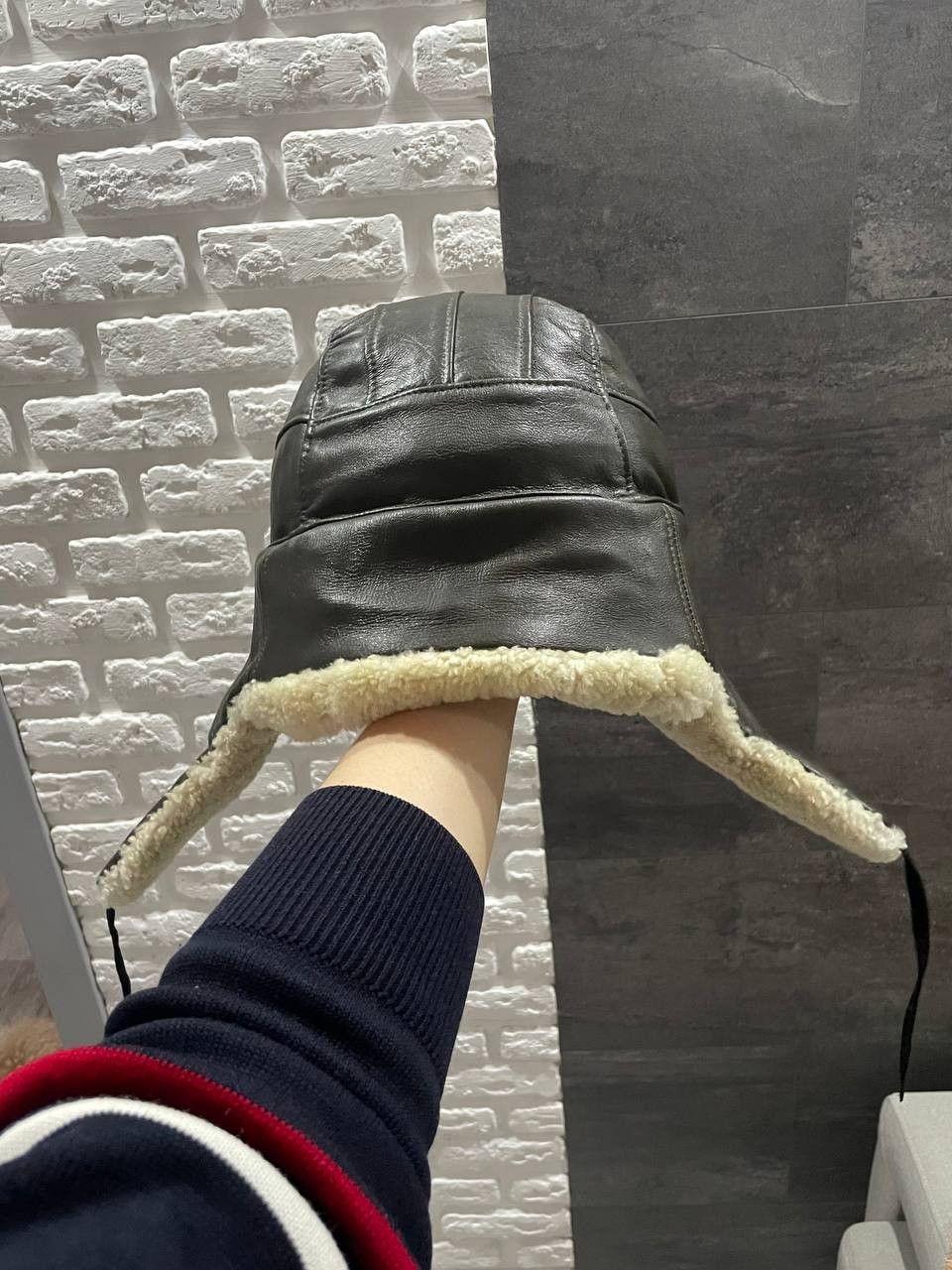 Vintage Ushanka hat Size 36 - 3 Thumbnail