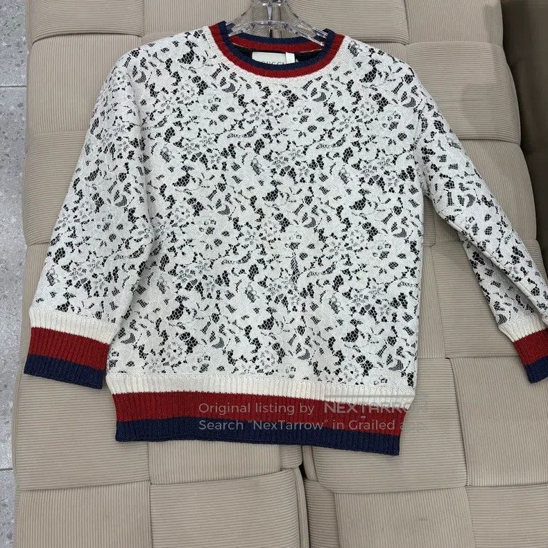 Gucci Gucci Embroidered hollow sweatshirt Size XS / US 0-2 / IT 36-38 - 1 Thumbnail