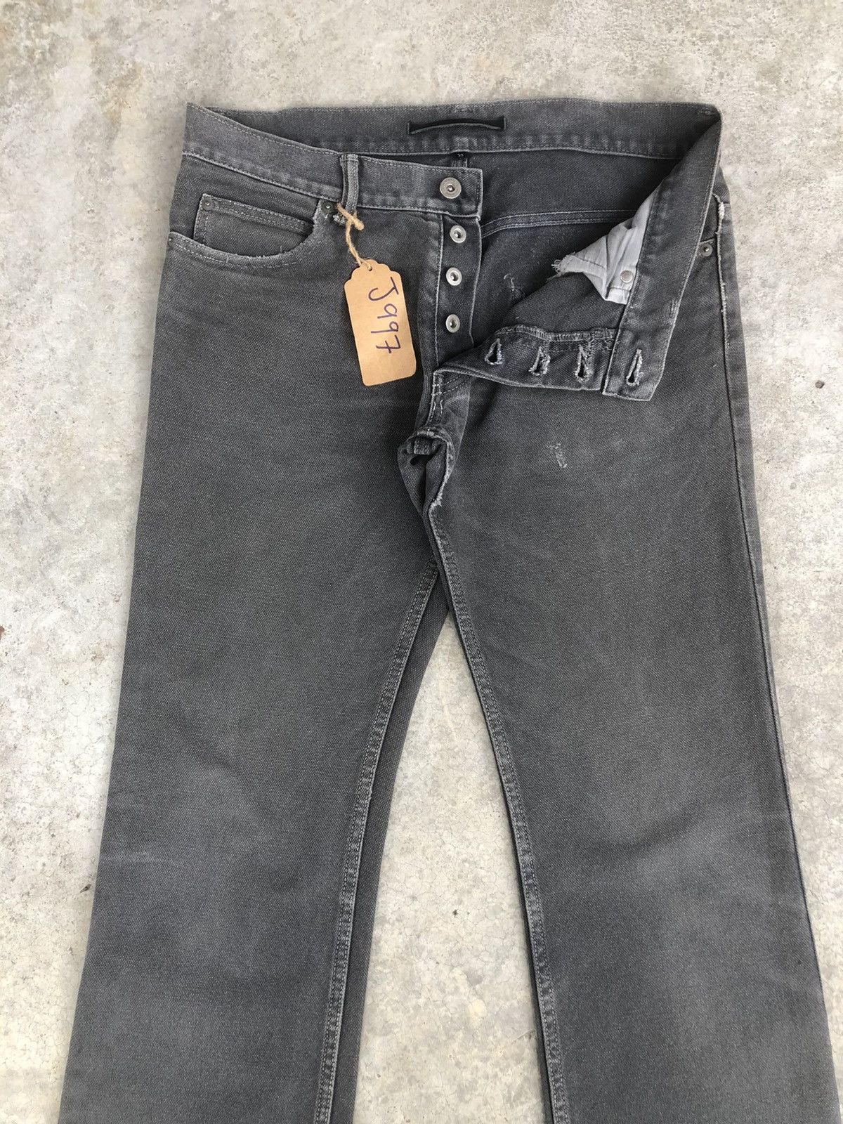 RIPVANWINKLE Japanese ripvanwinkle Flared Jeans Distressed Size US 32 / EU 48 - 3 Thumbnail
