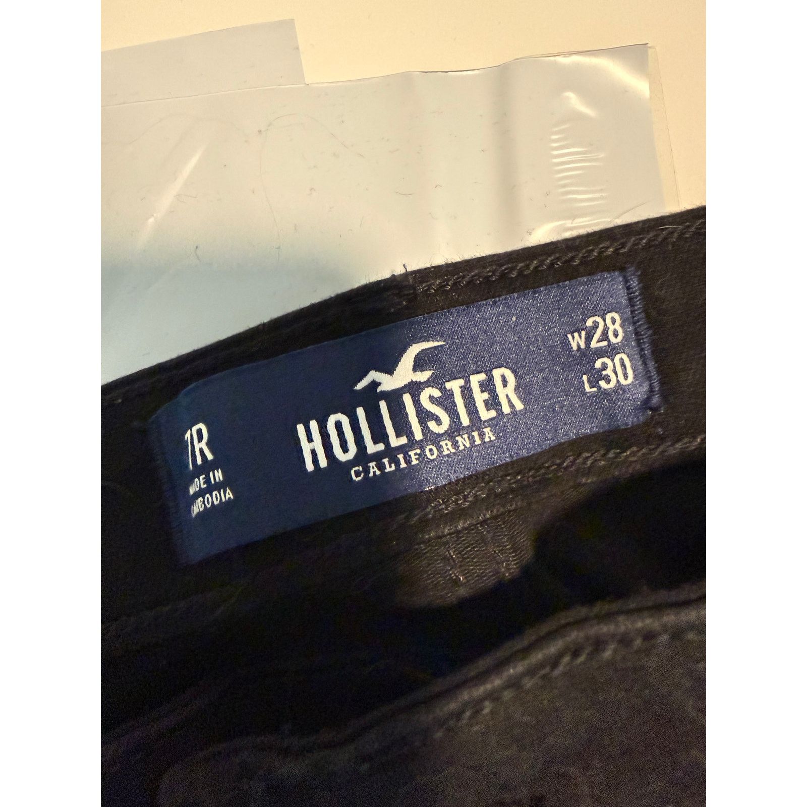 Hollister Black Hollister High-Rise Super Skinny Women Jeans - E011 Size 28" / US 6 / IT 42 - 5 Thumbnail