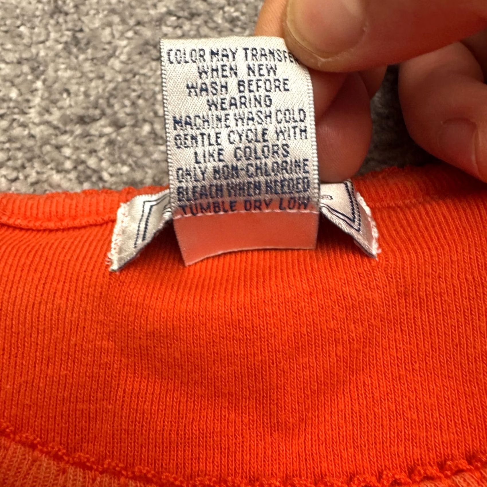 MooRER Jennifer Moore Basic T-Shirt Womens M Orange Crew Neck Short Sleeve Tee Top Size M / US 6-8 / IT 42-44 - 6 Thumbnail
