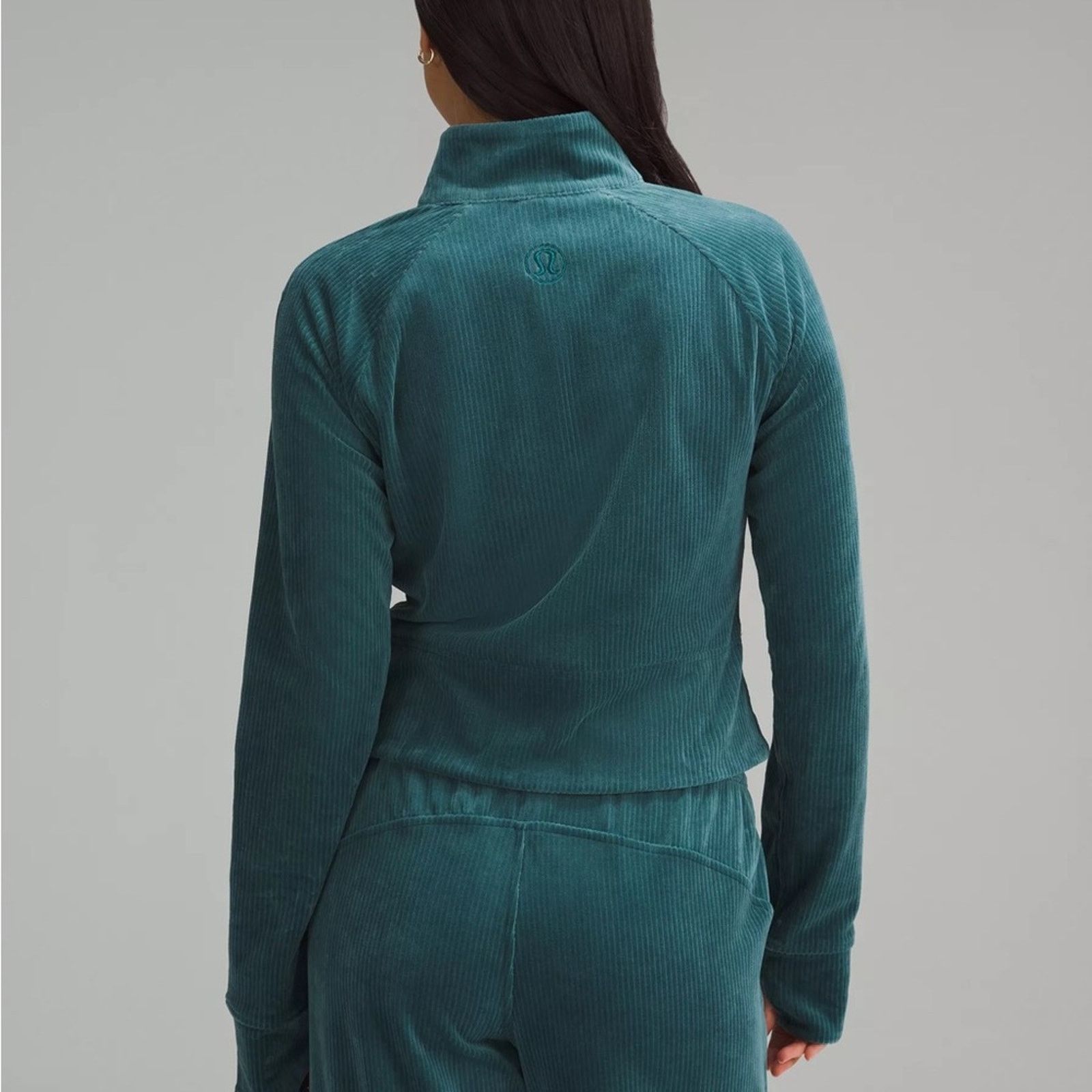 Lululemon NWT Scuba Track Jacket Velvet Cord Size XL / US 12-14 / IT 48-50 - 5 Thumbnail