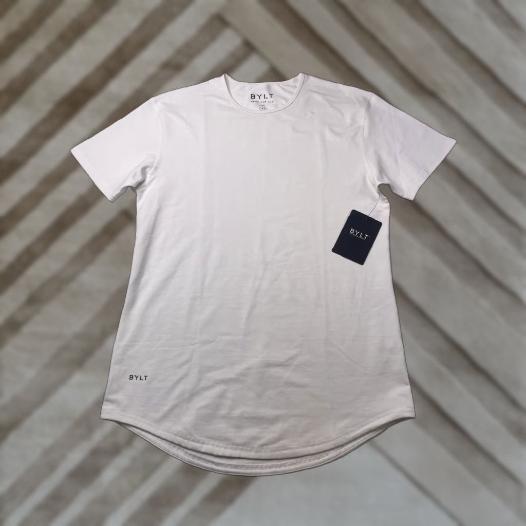 Asics BYLT T-Shirt Shirt Short Sleeve White Mens M bylt Premium Basics Drop Cut Lux Size US M / EU 48-50 / 2 - 1 Thumbnail