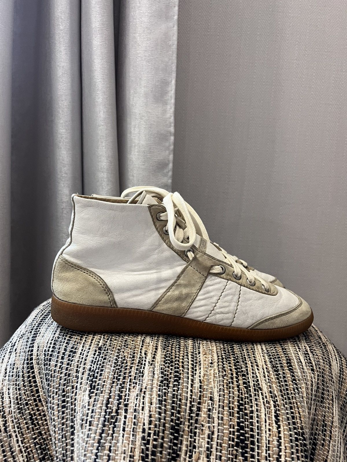 Vintage Vintage Clozed Leather Sneakers white BW Sport style hype Size US 10 / IT 40 - 2 Thumbnail