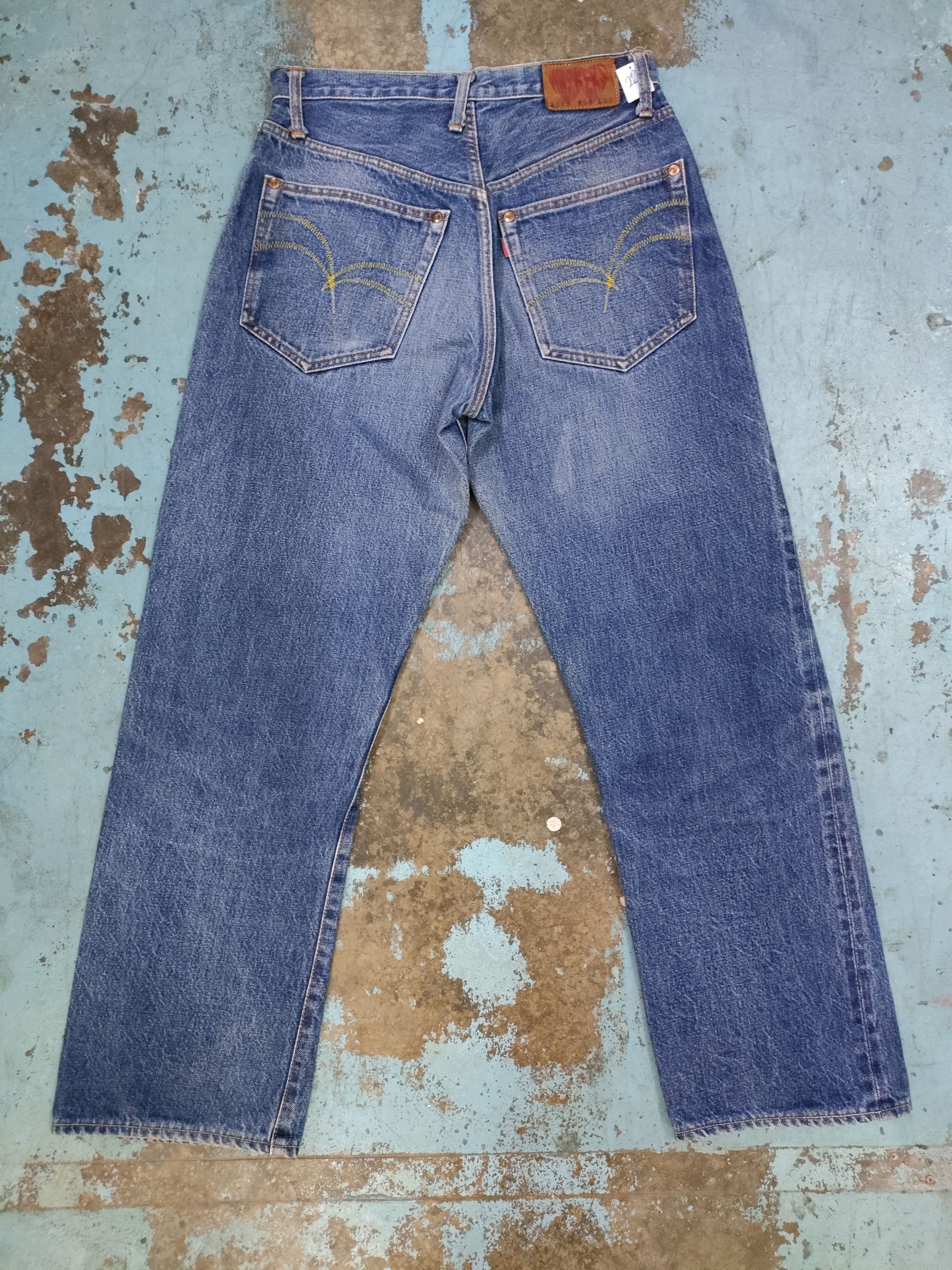 Japanese Brand Worker Japan Selvedge Jeans Size US 28 / EU 44 - 5 Thumbnail