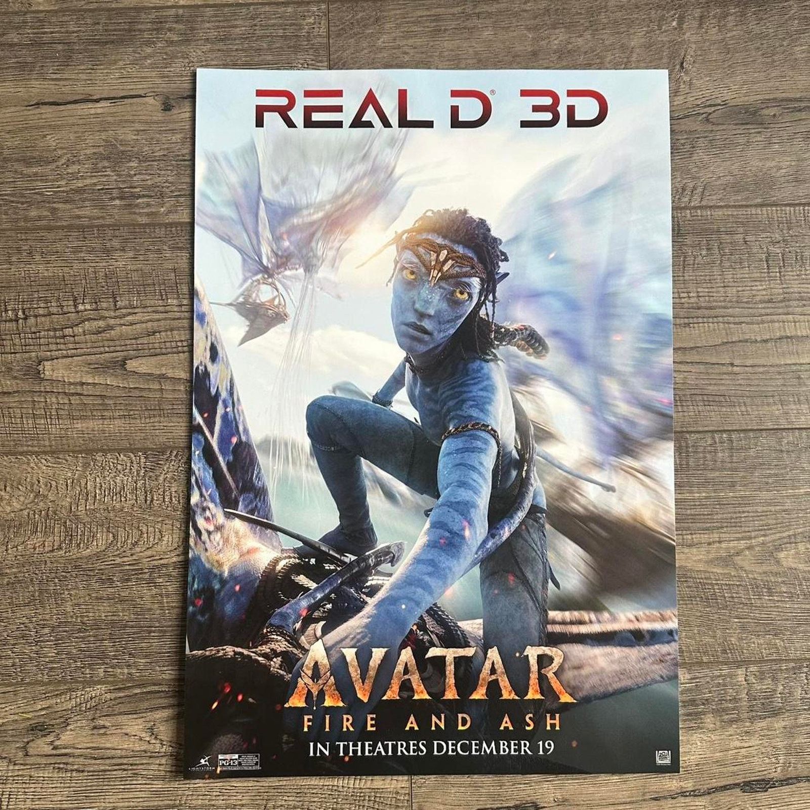 Other Avatar Fire & Ash 3D Limited AMC Movie Promo Poster Print Size ONE SIZE - 2 Thumbnail