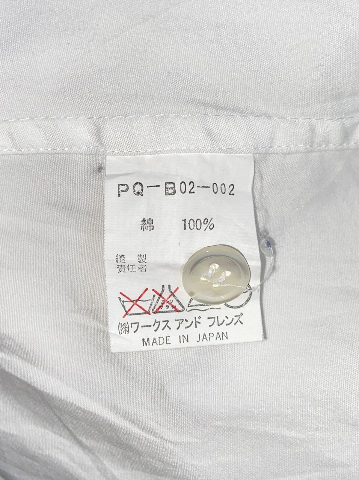 Designer × Japanese Brand FEMME White Shirt Size US L / EU 52-54 / 3 - 7 Thumbnail