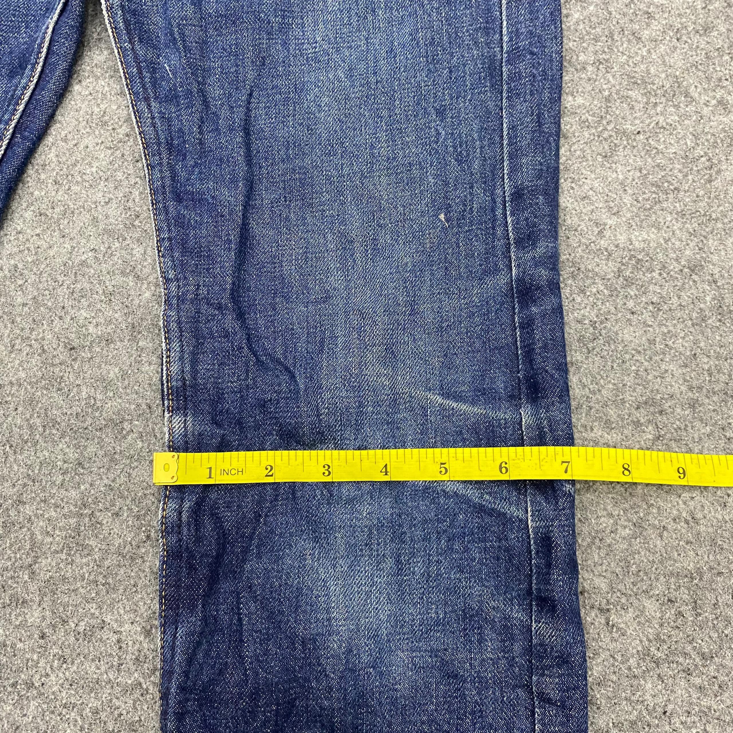 A.P.C. 💥Best Offer💥Vintage Apc Distressed Denim Size US 31 - 7 Thumbnail