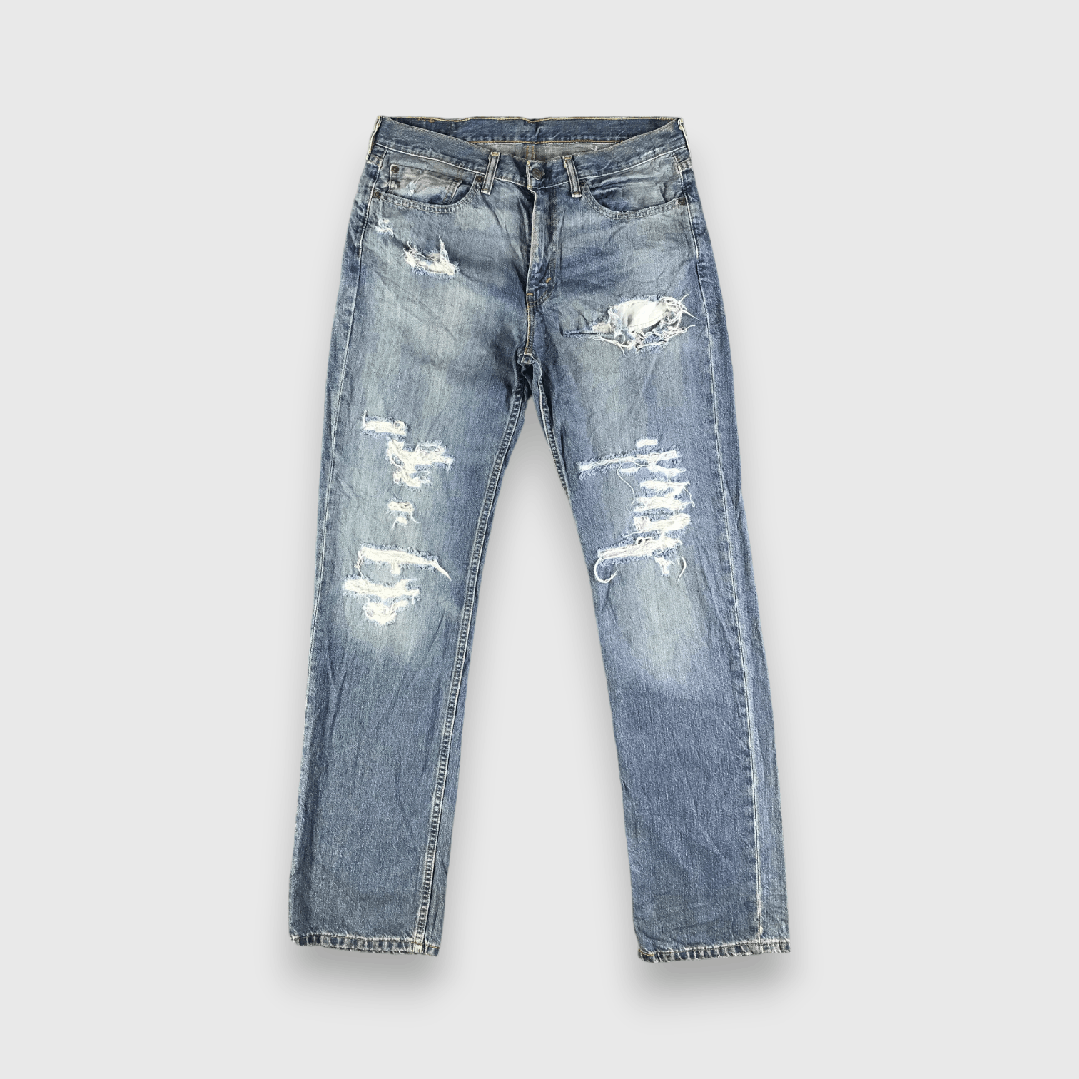 Levi's Vintage Blue Wash Levis 514 Jeans-J3331 Size US 36 / EU 52 - 1 Thumbnail