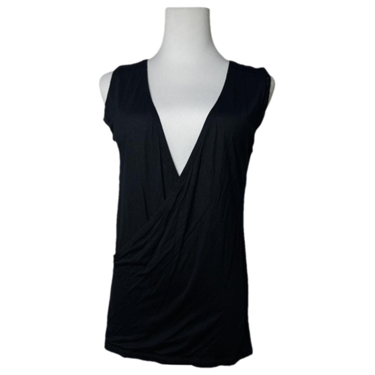 Miu Miu Black Wool Top Size M / US 6-8 / IT 42-44 - 1 Thumbnail