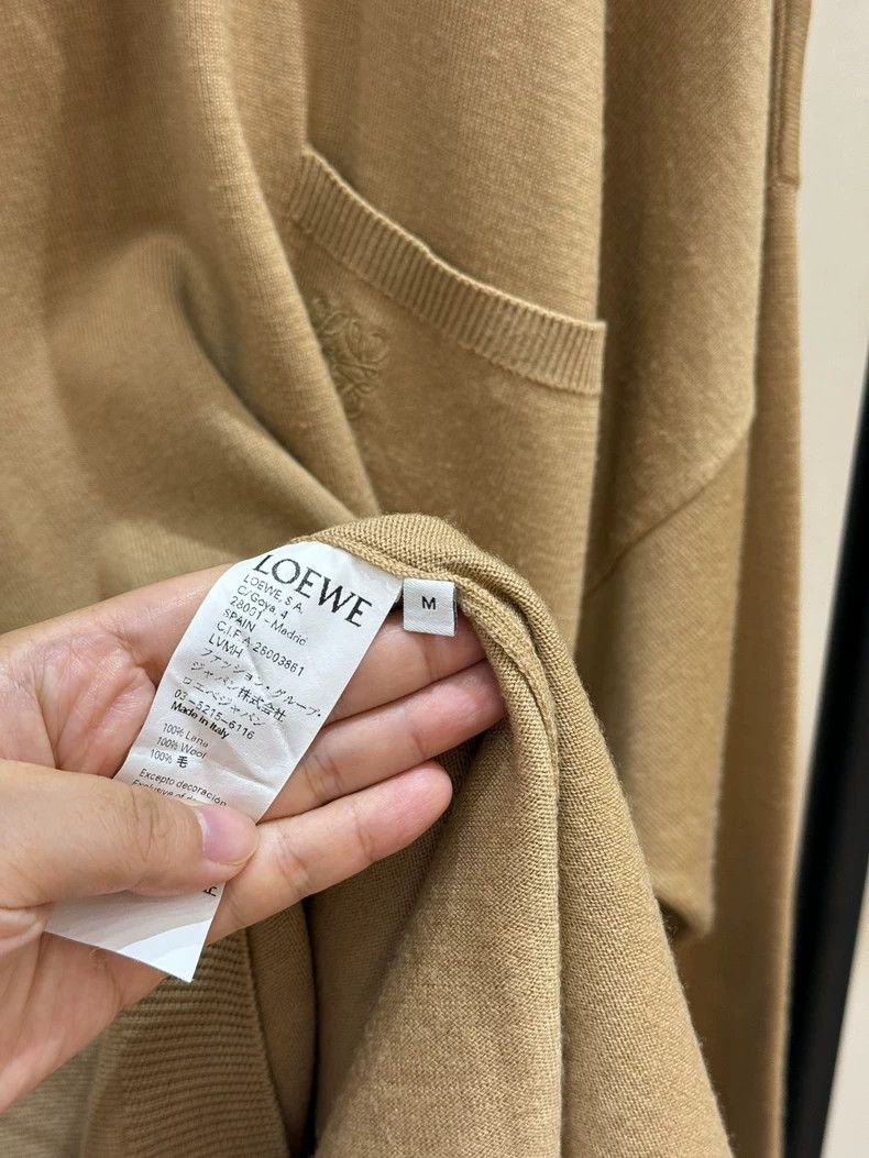 Loewe Loewe Camel polo collar knit sweater Size M / US 6-8 / IT 42-44 - 5 Thumbnail