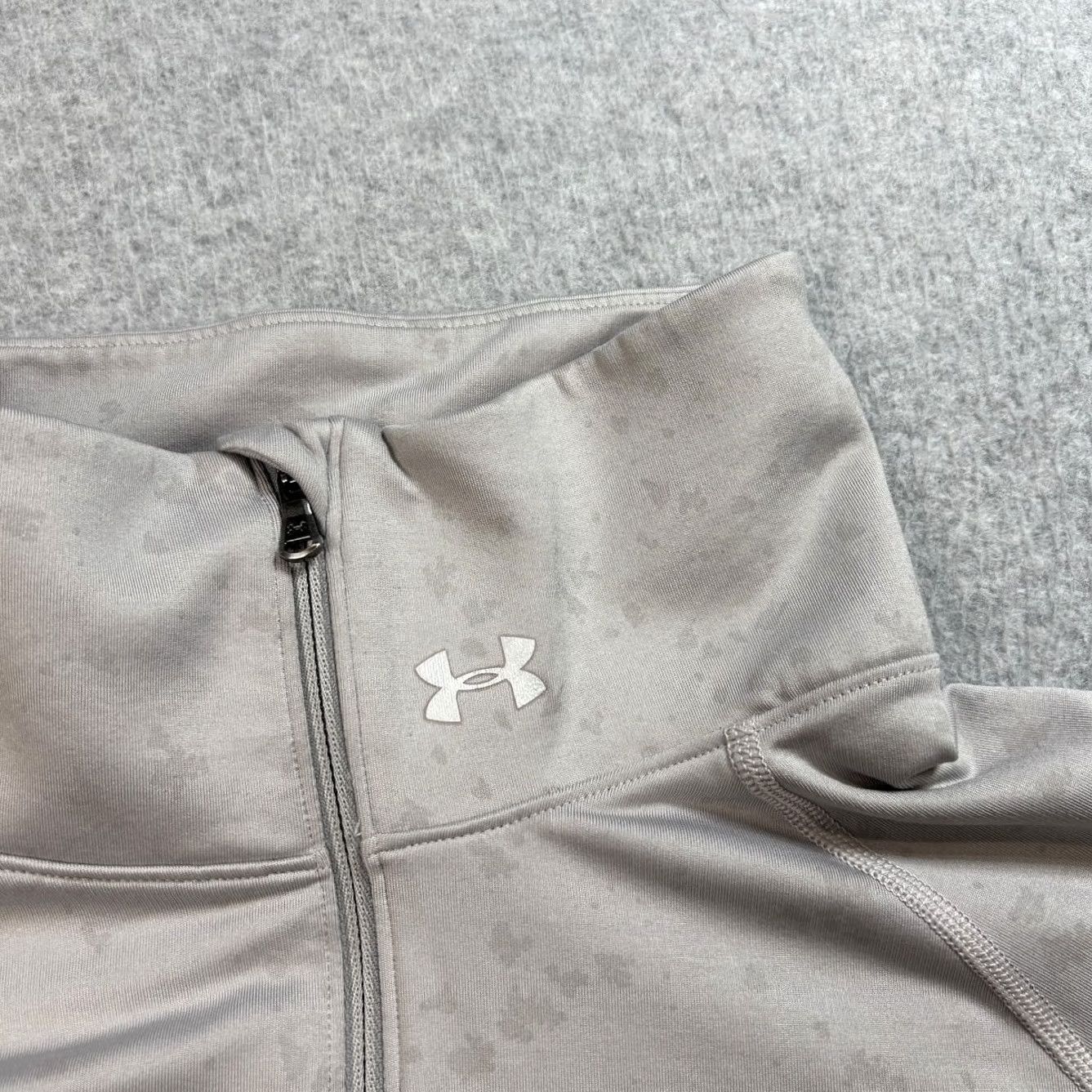 Under Armour Under Armour Jacket Men XL Gray ColdGear Quarter Zip Pullover Comfort Running Size US XL / EU 56 / 4 - 3 Thumbnail
