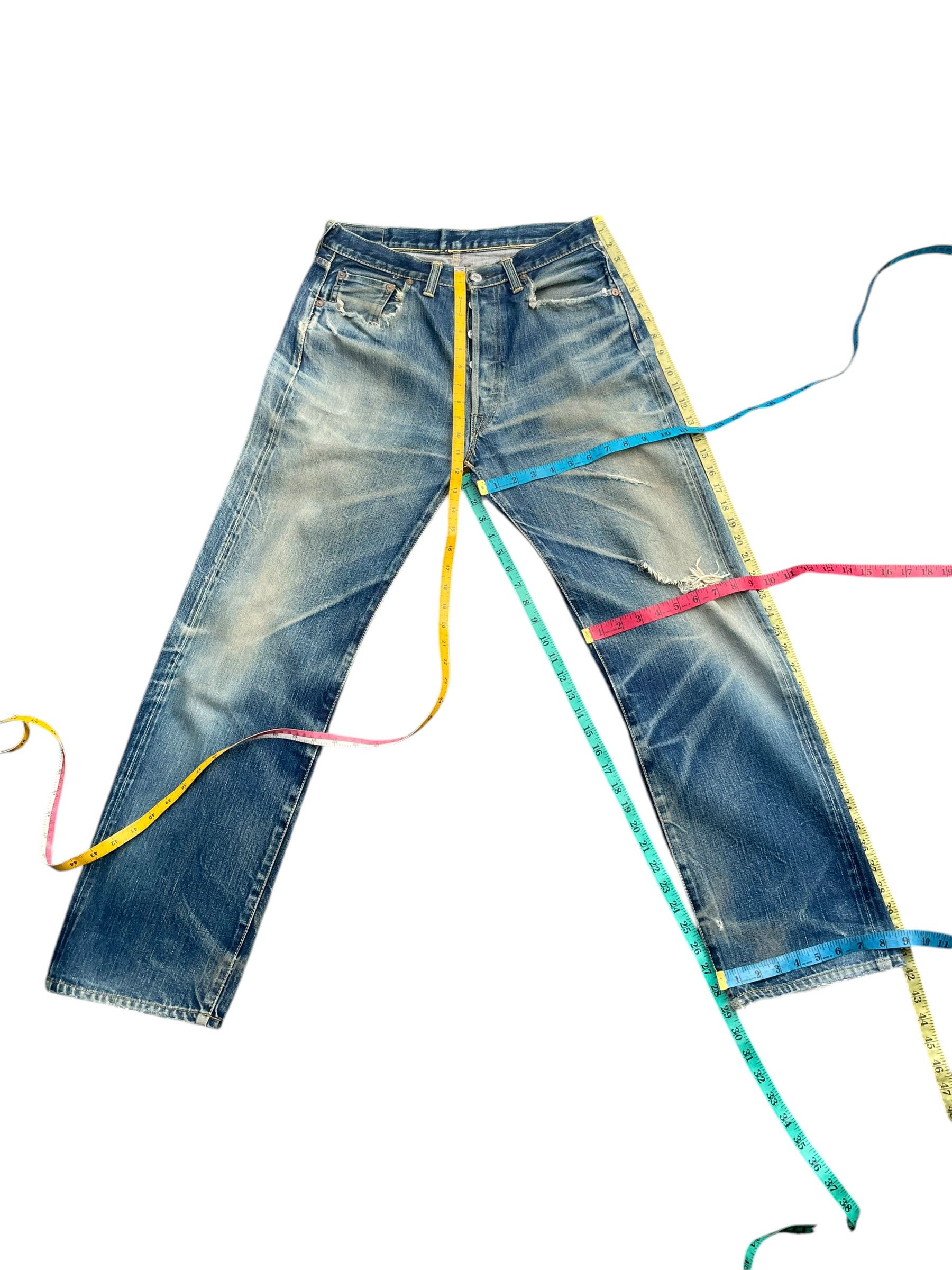 The Silver Stone Vintage Selvedge Silverstone Distresed Denim Size US 30 / EU 46 - 20 Thumbnail