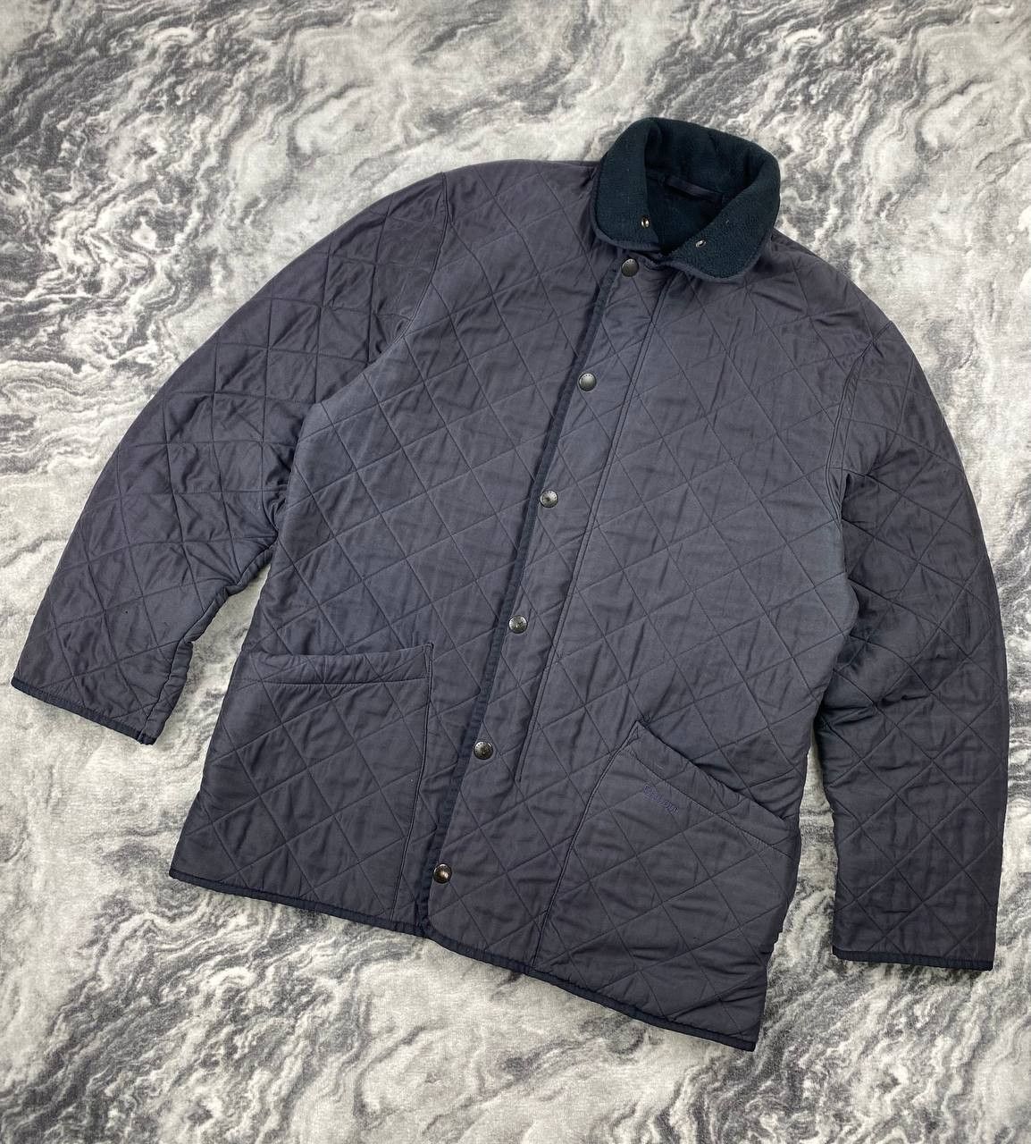 Barbour Barbour Microfibre Polarquilt Jacket Men Size L Blue Size US L / EU 52-54 / 3 - 1 Thumbnail