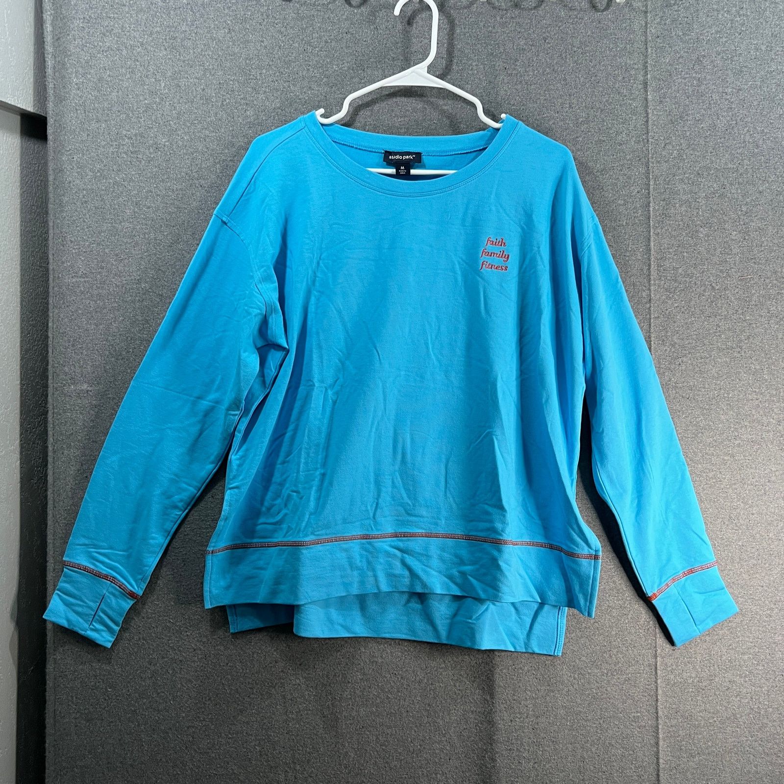 Other Studio Park x Kerstin Lindquist Priorities Pullover Aqua Size M / US 6-8 / IT 42-44 - 1 Thumbnail