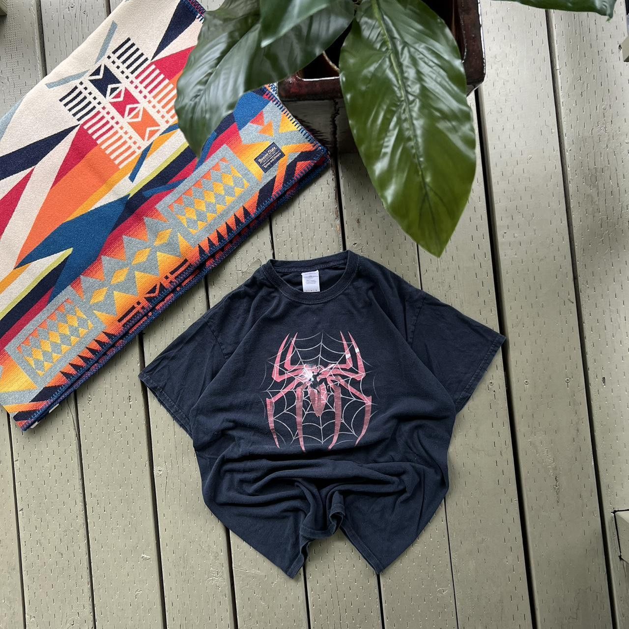 Vintage Vintage Spiderman Shirt Spider-Man Marvel Movie Tee Size US L / EU 52-54 / 3 - 3 Thumbnail