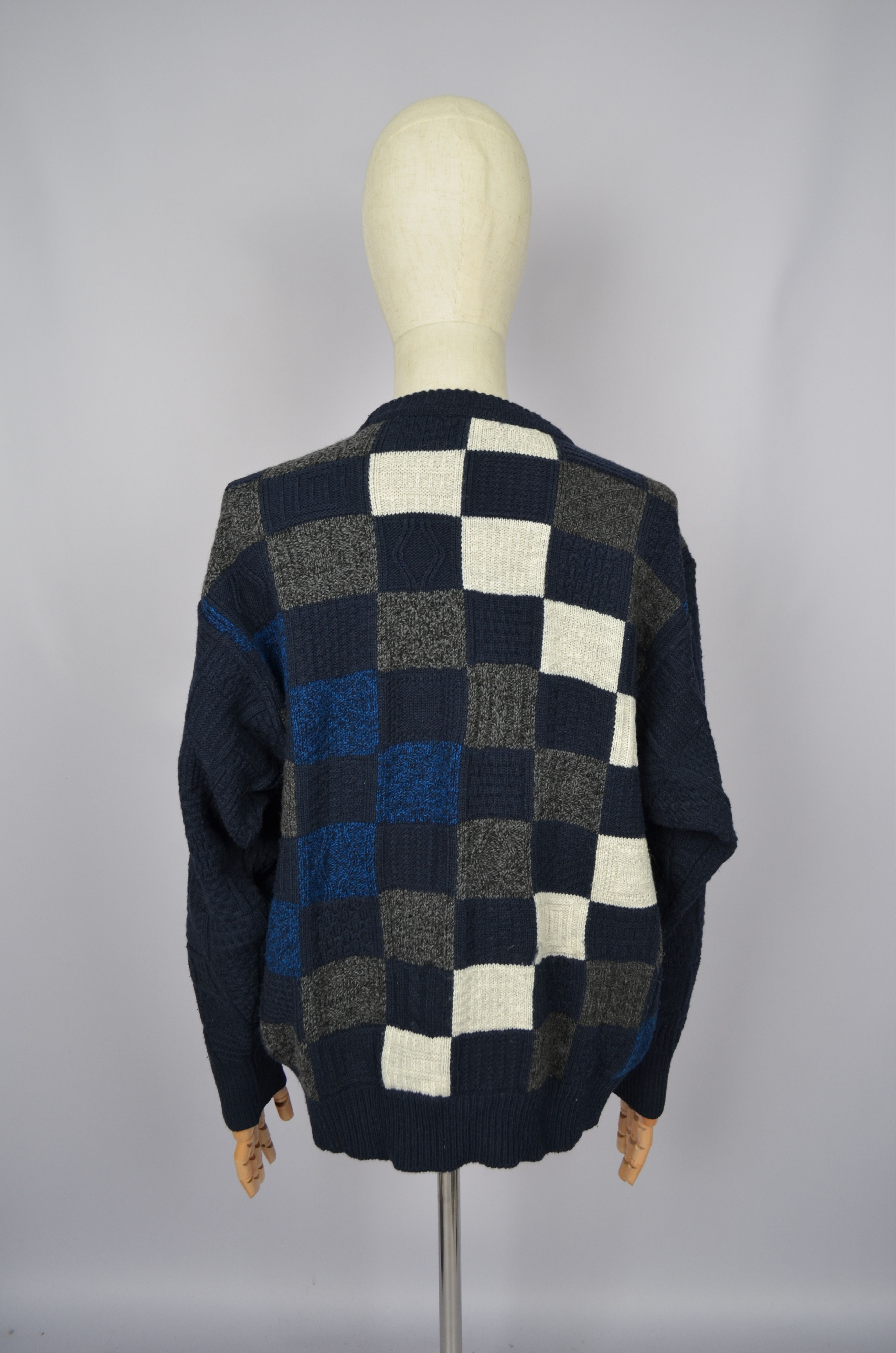 Carlo Colucci × Designer × Vintage Carlo Colucci Wool Blend Geometric Print Size 50 P2P 23" Size US L / EU 52-54 / 3 - 7 Thumbnail