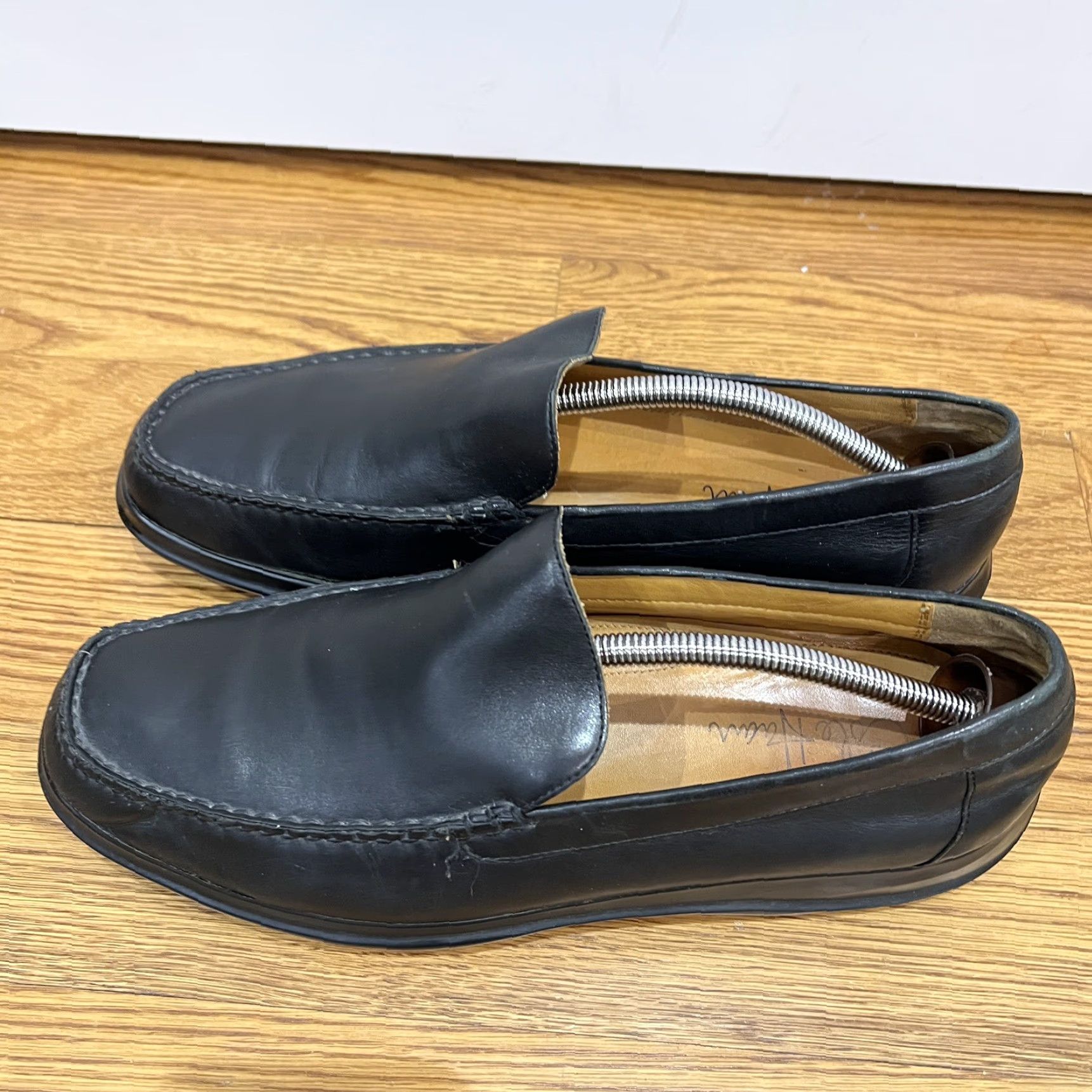 Cole Haan Cole Haan Air Dempsey Black Leather Slip On Loafers Size 11M Mens Casual Comfort Size US 11 / EU 44 - 2 Thumbnail