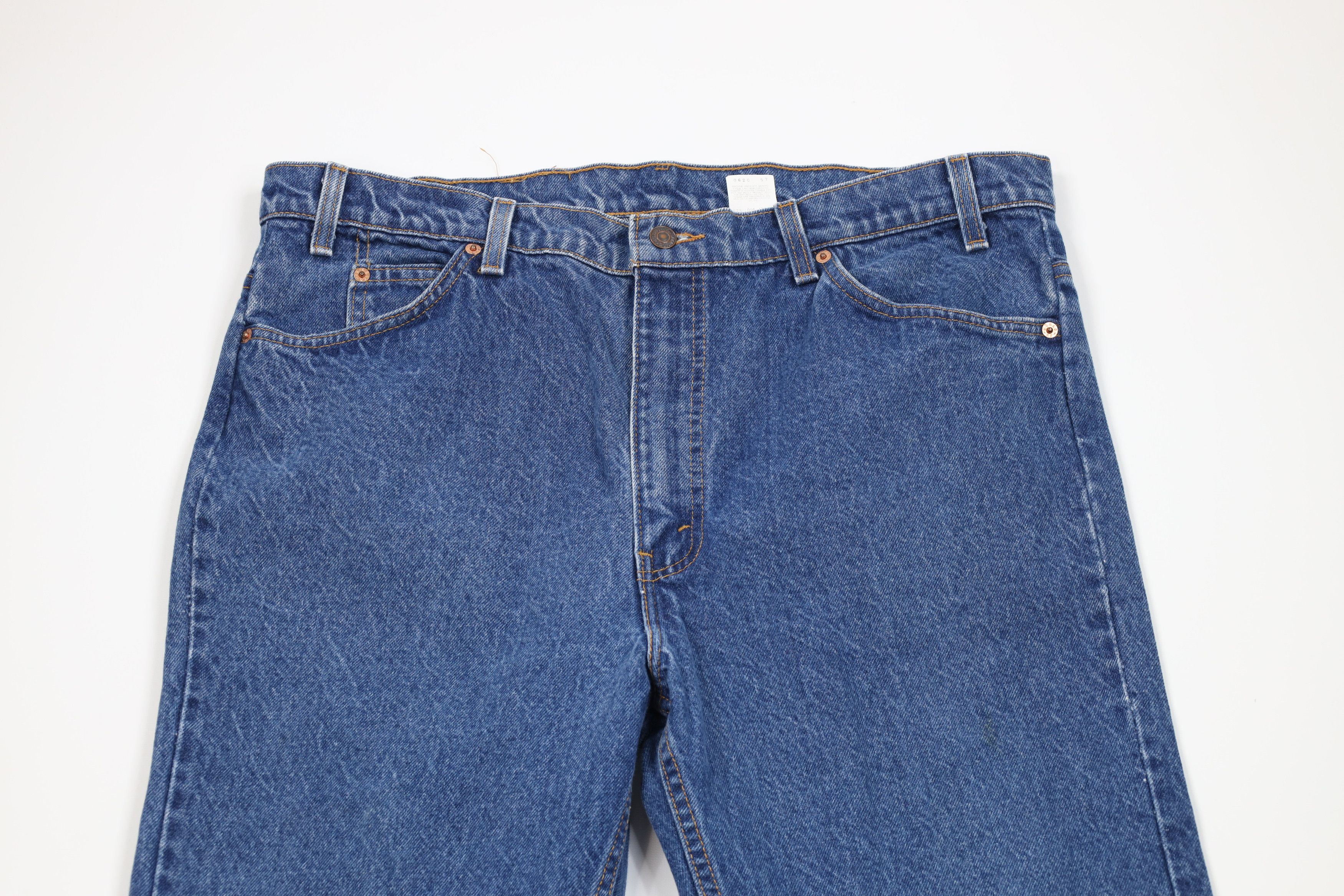 Levi's Vintage 90s Levis 505 Regular Straight Leg Jeans Blue USA Size US 40 / EU 56 - 2 Thumbnail