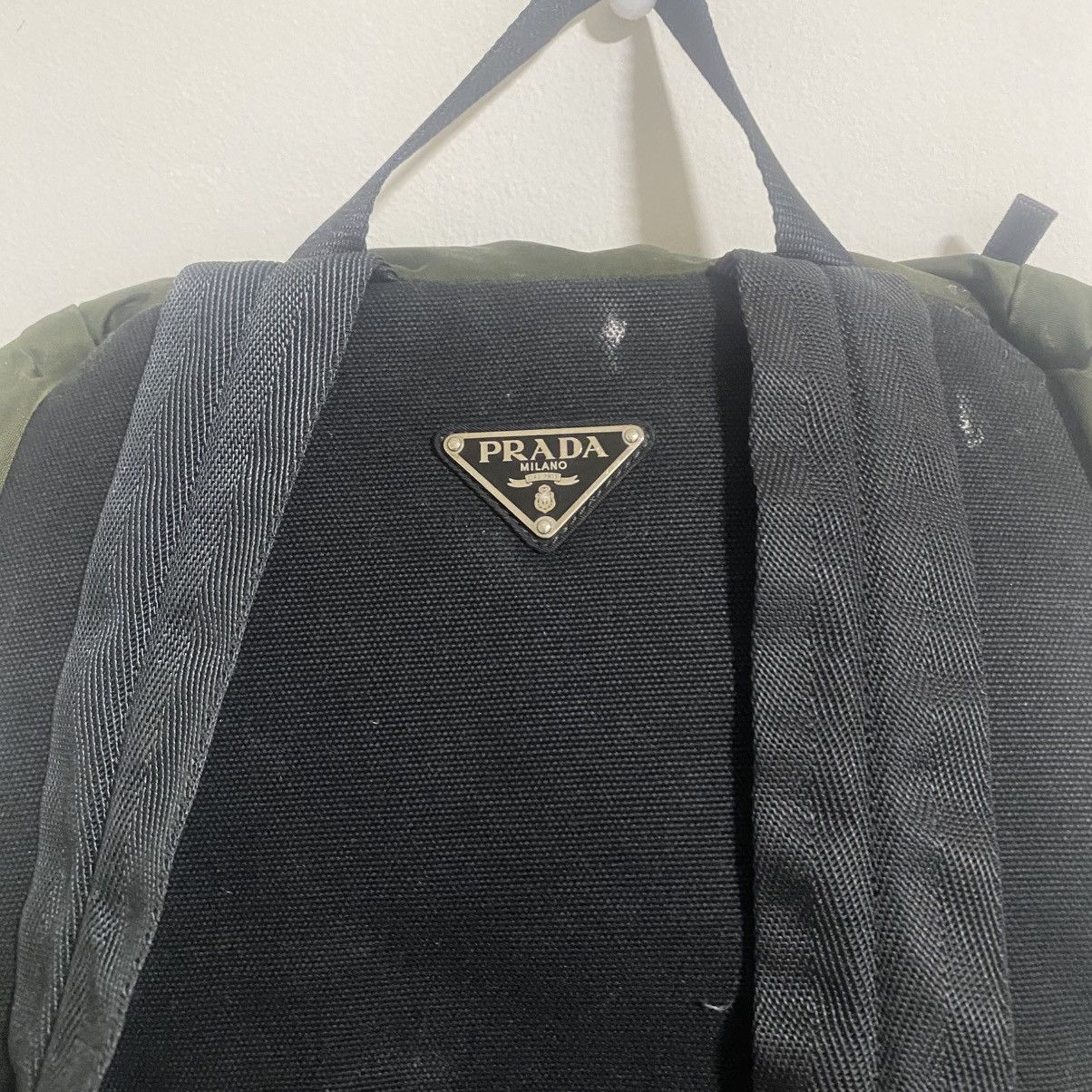 Prada Prada Milano Dark Green Small Bag Size ONE SIZE - 6 Thumbnail