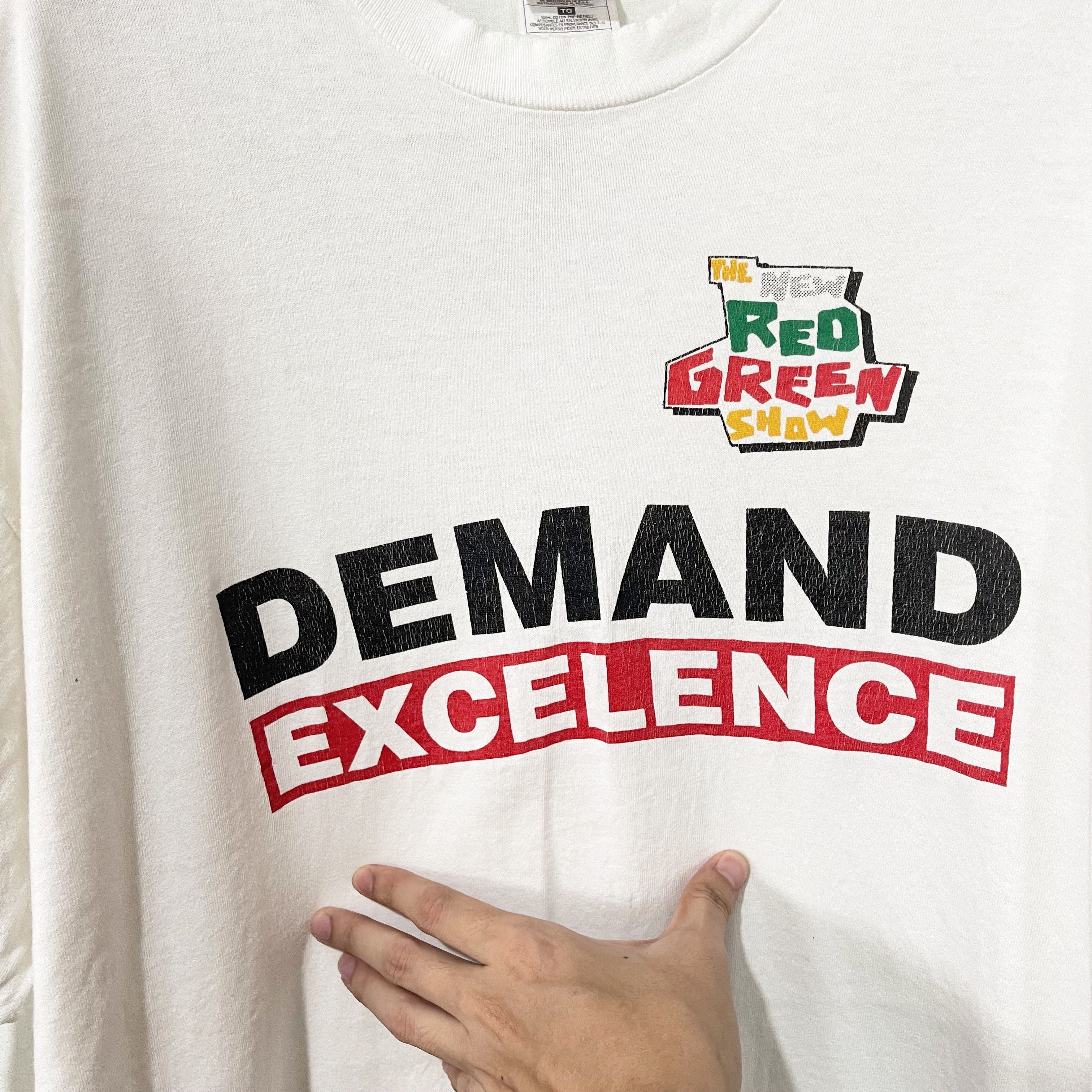 Vintage Vintage 90s The New Red Green Show T-Shirt Size US XL / EU 56 / 4 - 2 Thumbnail