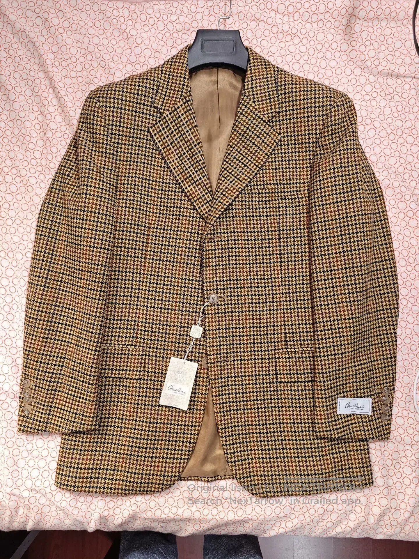 Corneliani Corneliani Wool Cashmere Tweed Blazer. Size US S / EU 44-46 / 1 - 5 Thumbnail