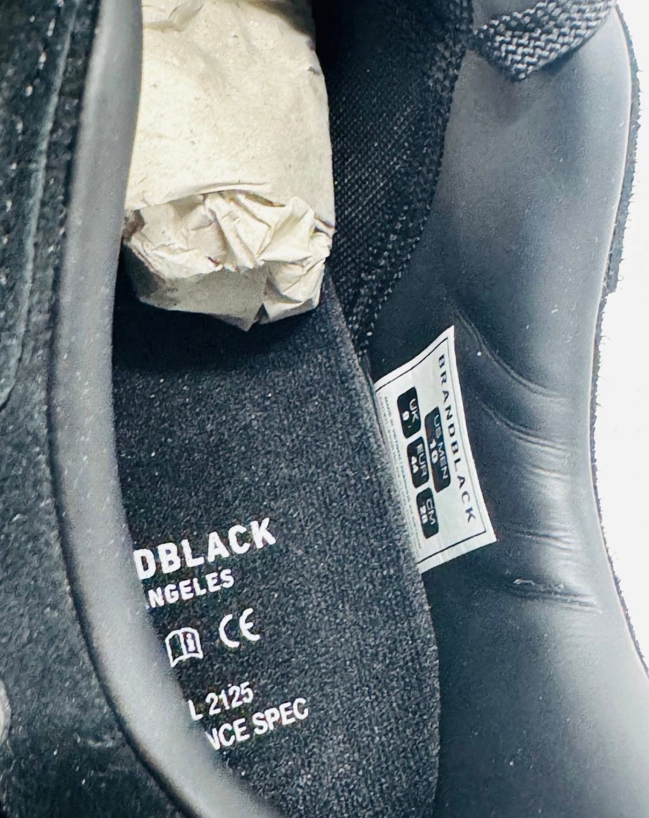 Brandblack Brandblack Downtown II Suede Black/Cream Size US 10 / EU 43 - 6 Thumbnail