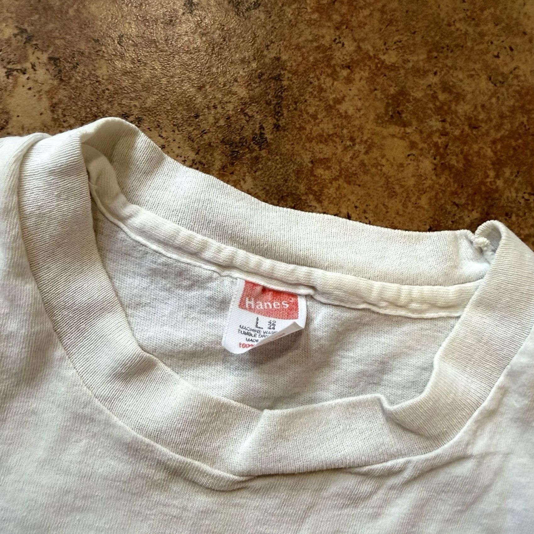 Vintage VTG Mickey Mouse Desert Storm Shirt 1991 Single Stitch Made USA Large Parody T-Shirt Mens Size US L / EU 52-54 / 3 - 4 Thumbnail
