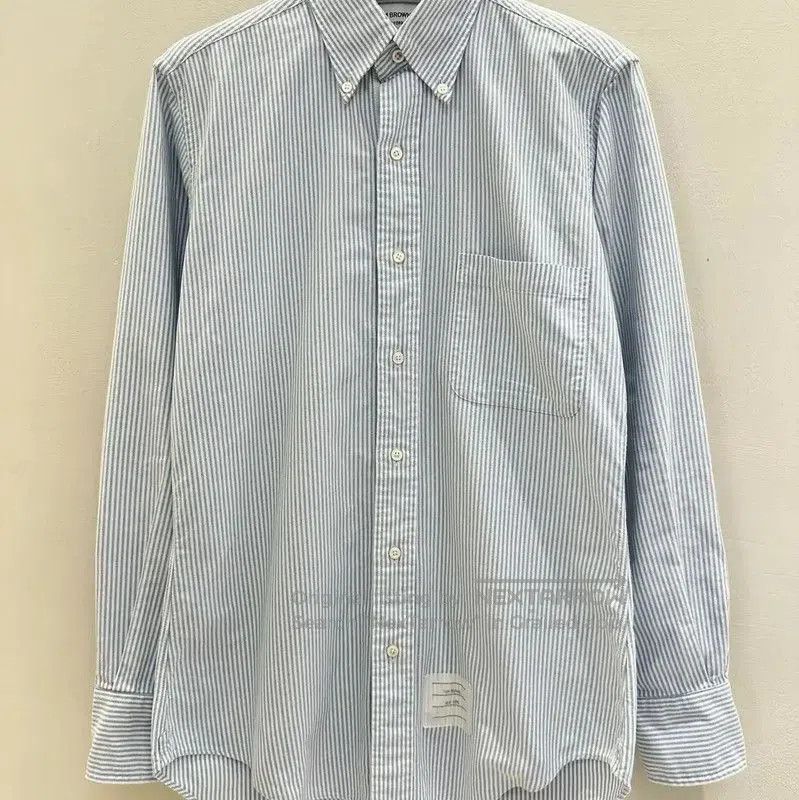 Thom Browne Thom Browne Striped Long Sleeve Shirt for Men . Size US S / EU 44-46 / 1 - 1 Thumbnail
