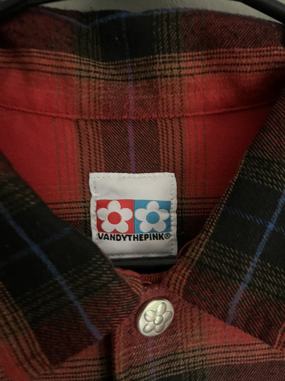 Vandy The Pink Vandythepink red flannel Size US L / EU 52-54 / 3 - 3 Thumbnail
