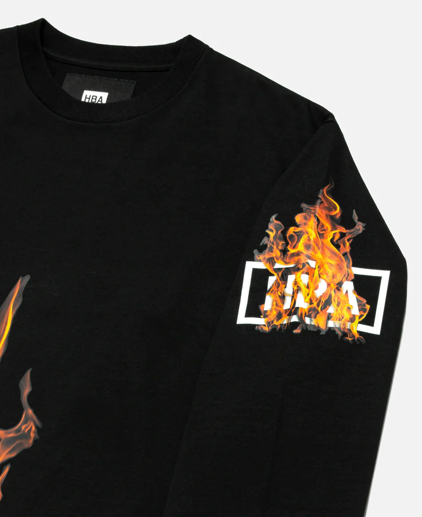 Hood By Air Ablaze Box Logo Hockey L/S T-shirt Size US S / EU 44-46 / 1 - 5 Thumbnail
