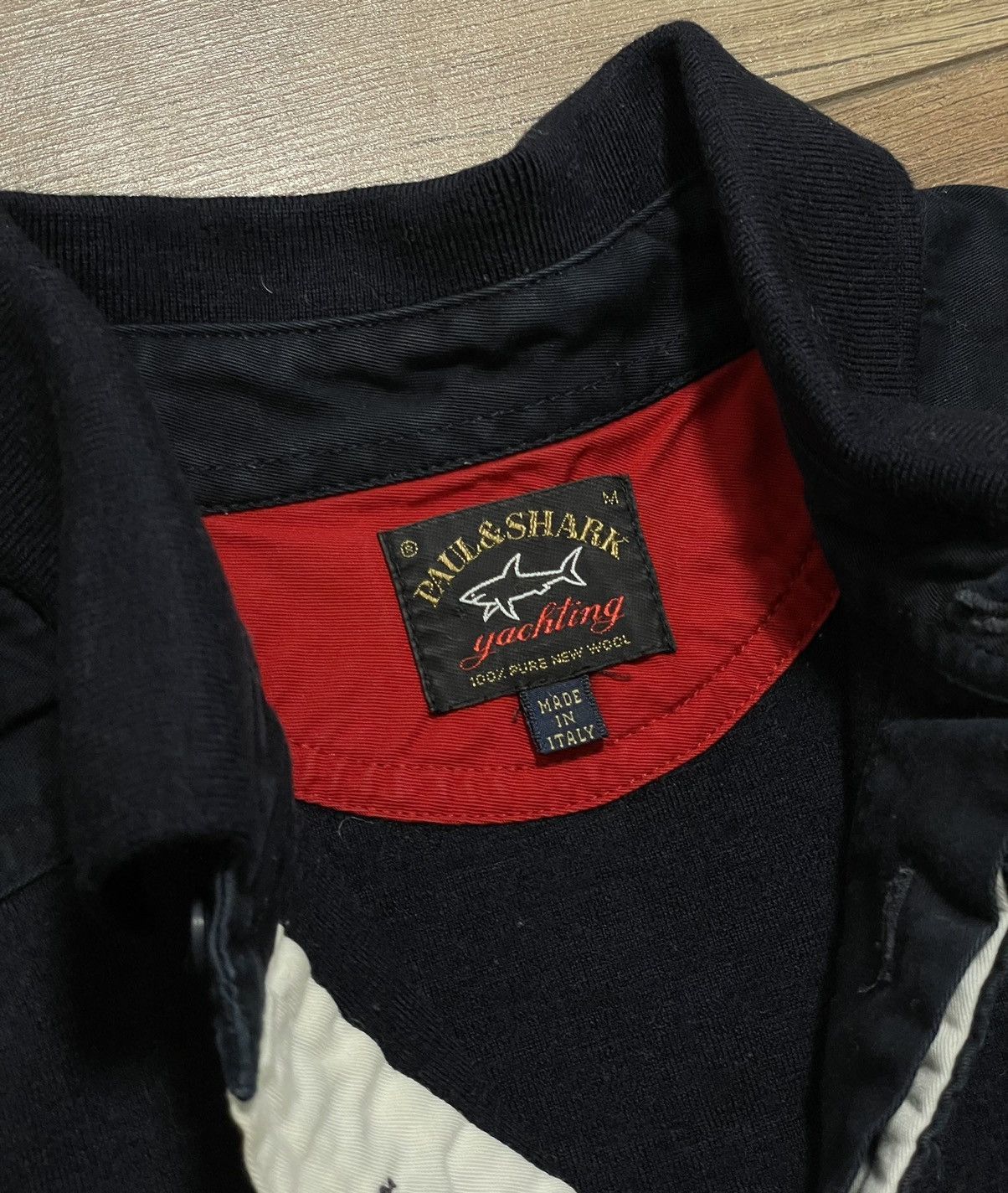 Paul & Shark Vintage Paul Shark Wool Sweater Pocket Pullover Size US S / EU 44-46 / 1 - 8 Thumbnail