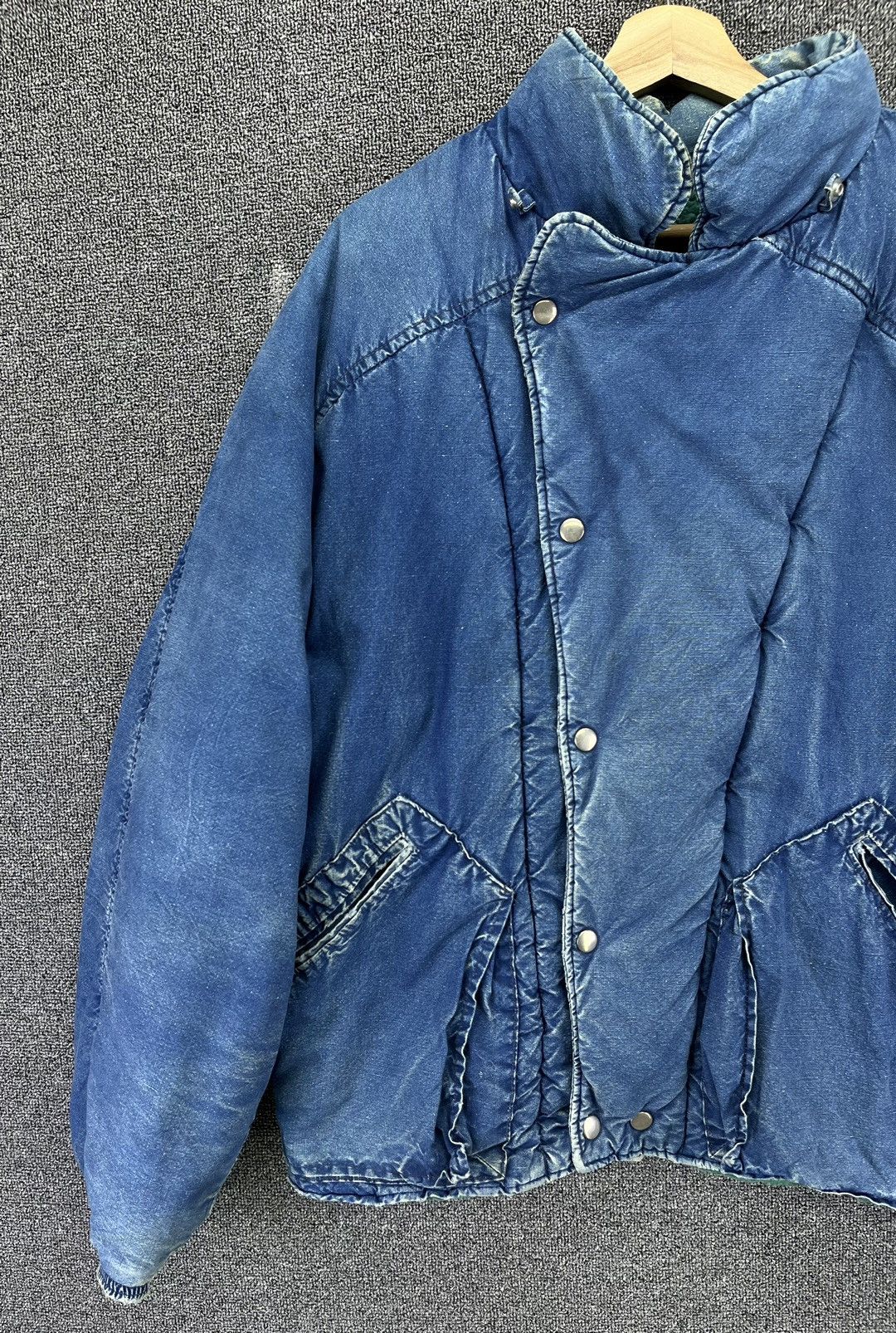 Marithe + Francois Girbaud Vintage Marithe Francois Girbaud Closed Sherpa Denim Jacket Size US L / EU 52-54 / 3 - 3 Thumbnail