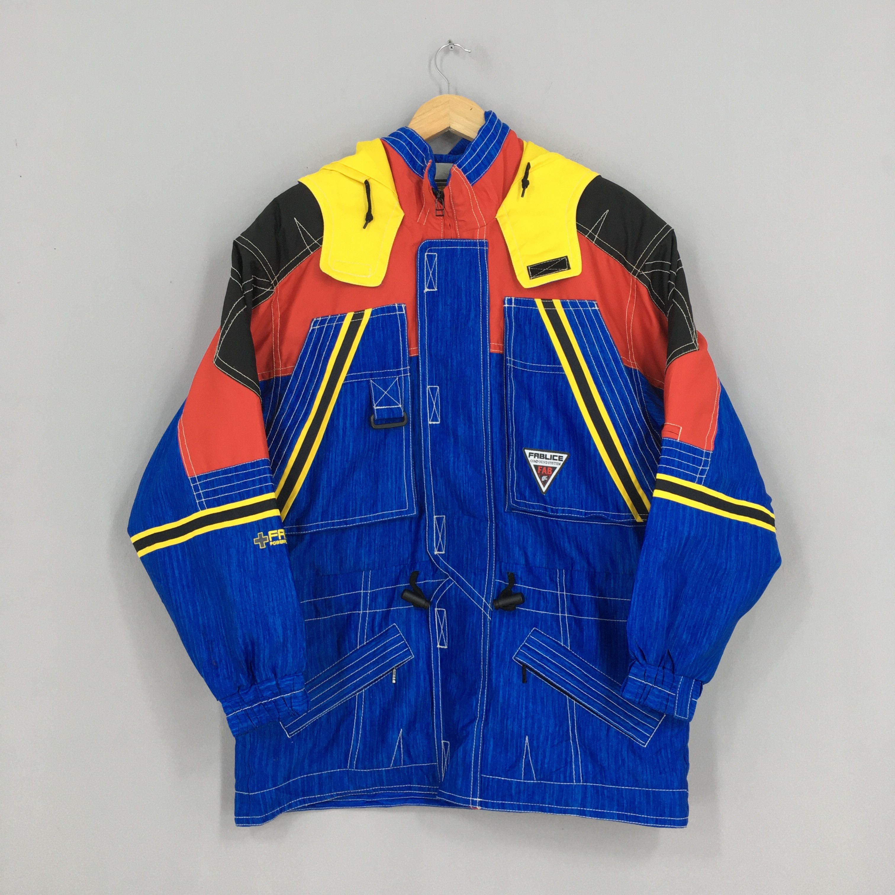 image of Outdoor Life x Ski Vintage Fablice Ski Wear Snow Gear Hoodie Jacket Large, Men's