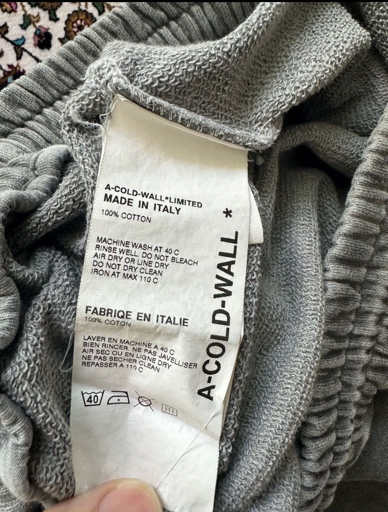 A-COLD-WALL* A-COLD-WALL* sweat pant Size US 32 / EU 48 - 5 Thumbnail