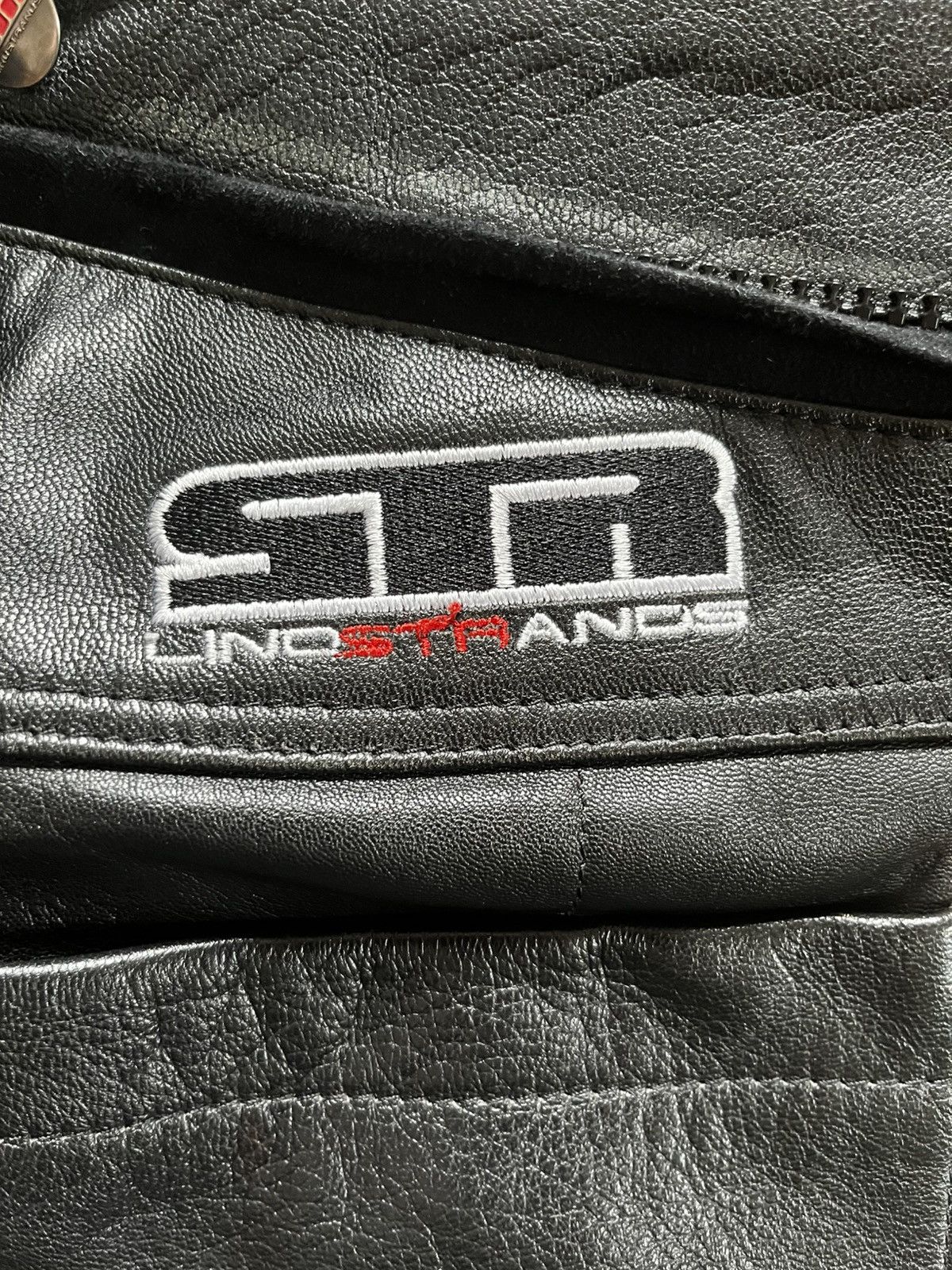 Vintage Lindstrands leather motocross pants Size US 33 - 5 Thumbnail