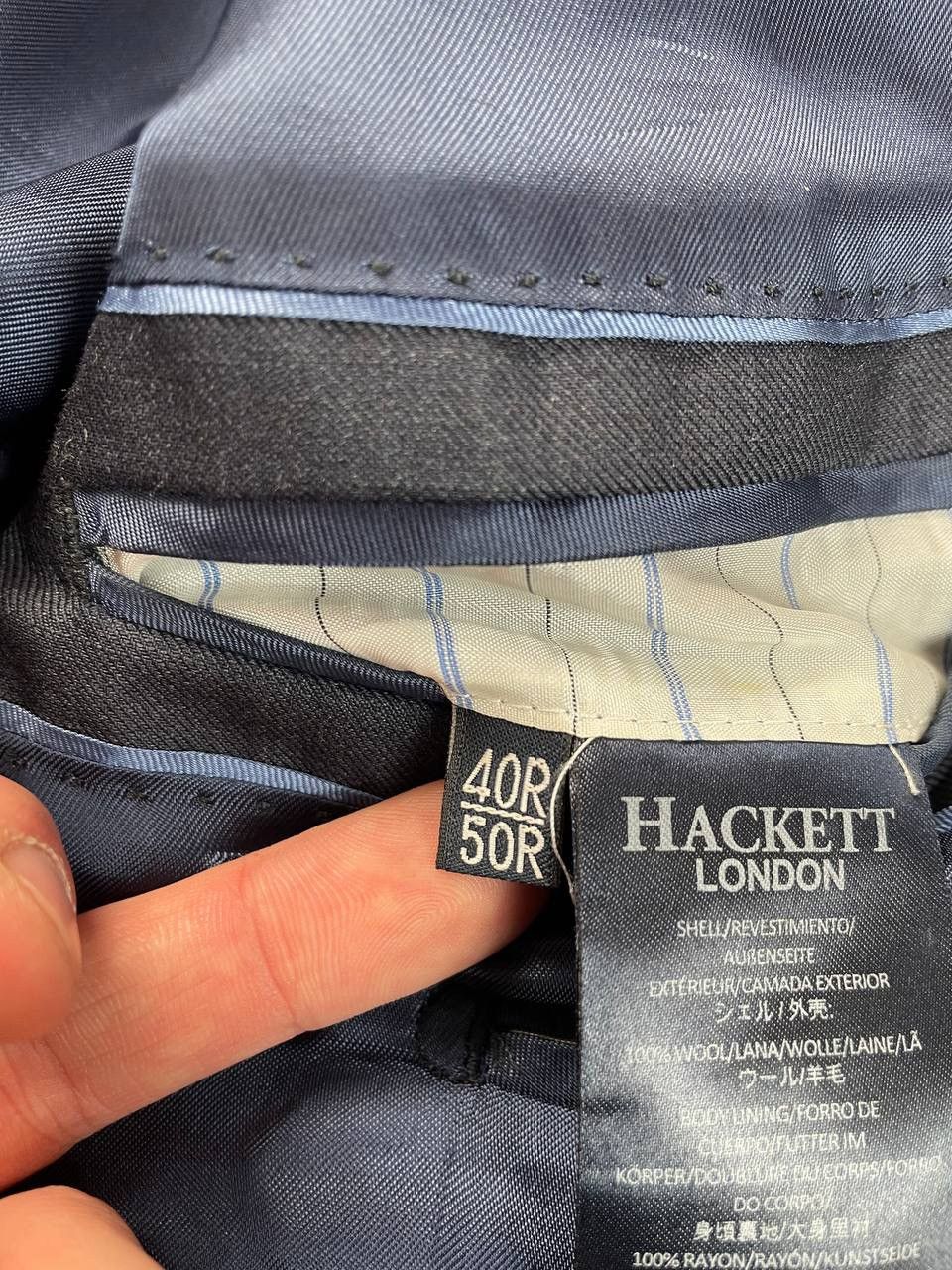 Designer × Hackett Hackett London classic blazer Size 40R - 6 Thumbnail