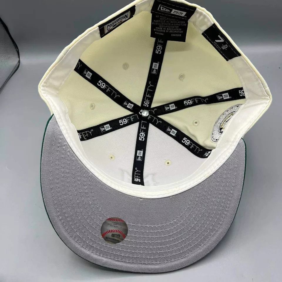 New Era Milwaukee Brewers Hat Men 7 5/8 59Fifty New Era Fitted Cap Size ONE SIZE - 2 Thumbnail