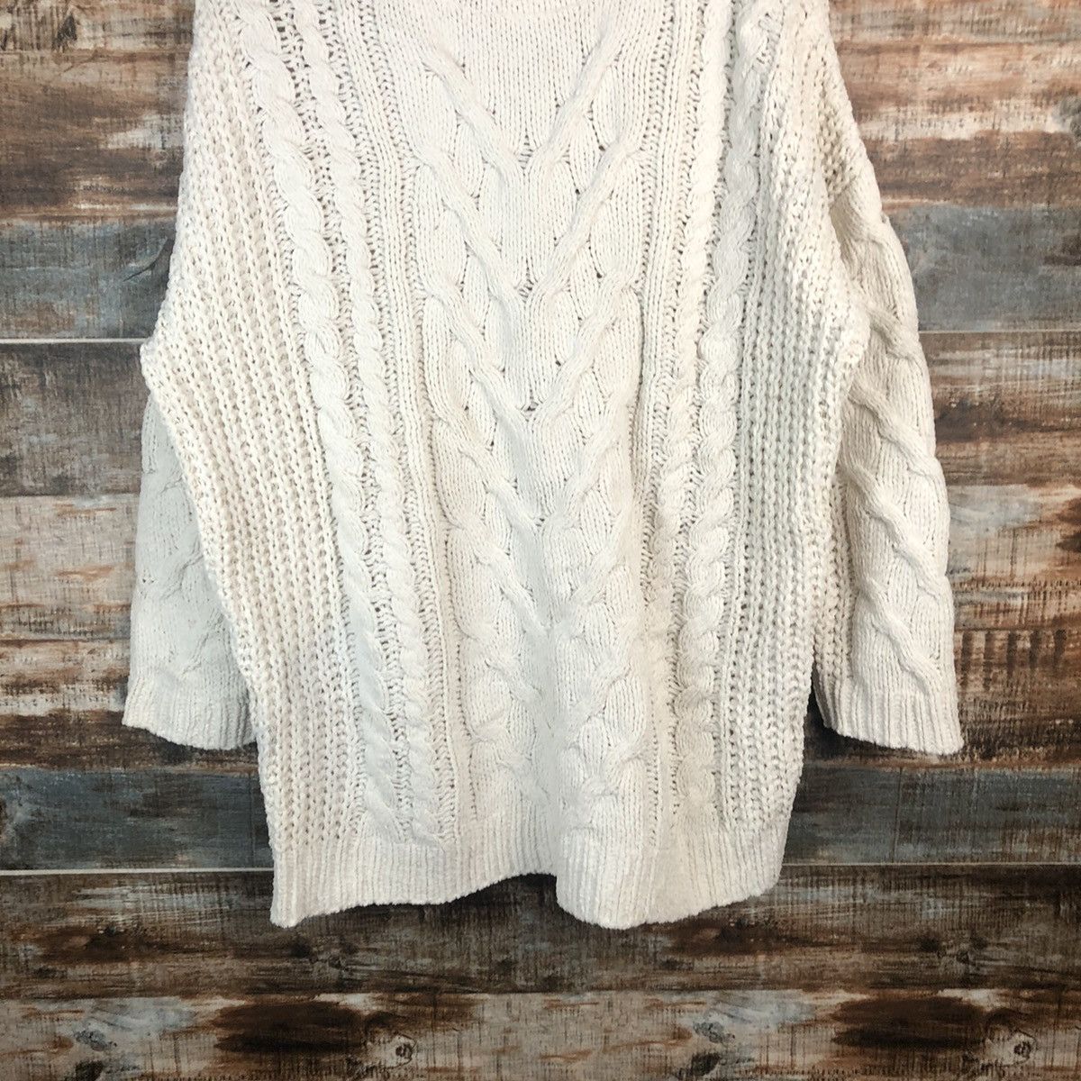 Homespun Knitwear × Japanese Brand Japanese Brand White vintage Knitwear #A1878 Size XL / US 12-14 / IT 48-50 - 6 Thumbnail