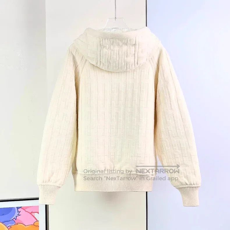 Hermes Hermes Beige Color Reversible Hooded Zip Jacket Size XS / US 0-2 / IT 36-38 - 3 Thumbnail